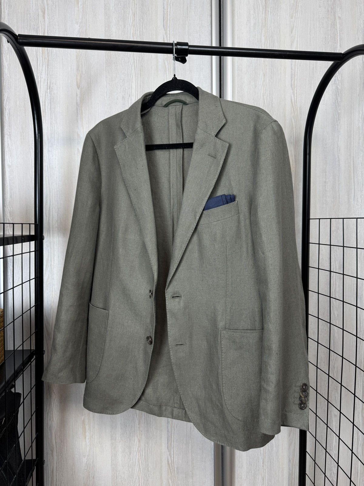Other Pelikamo Zurich Sakko Casual pure linen unlined blazer Size 40R - 1 Thumbnail