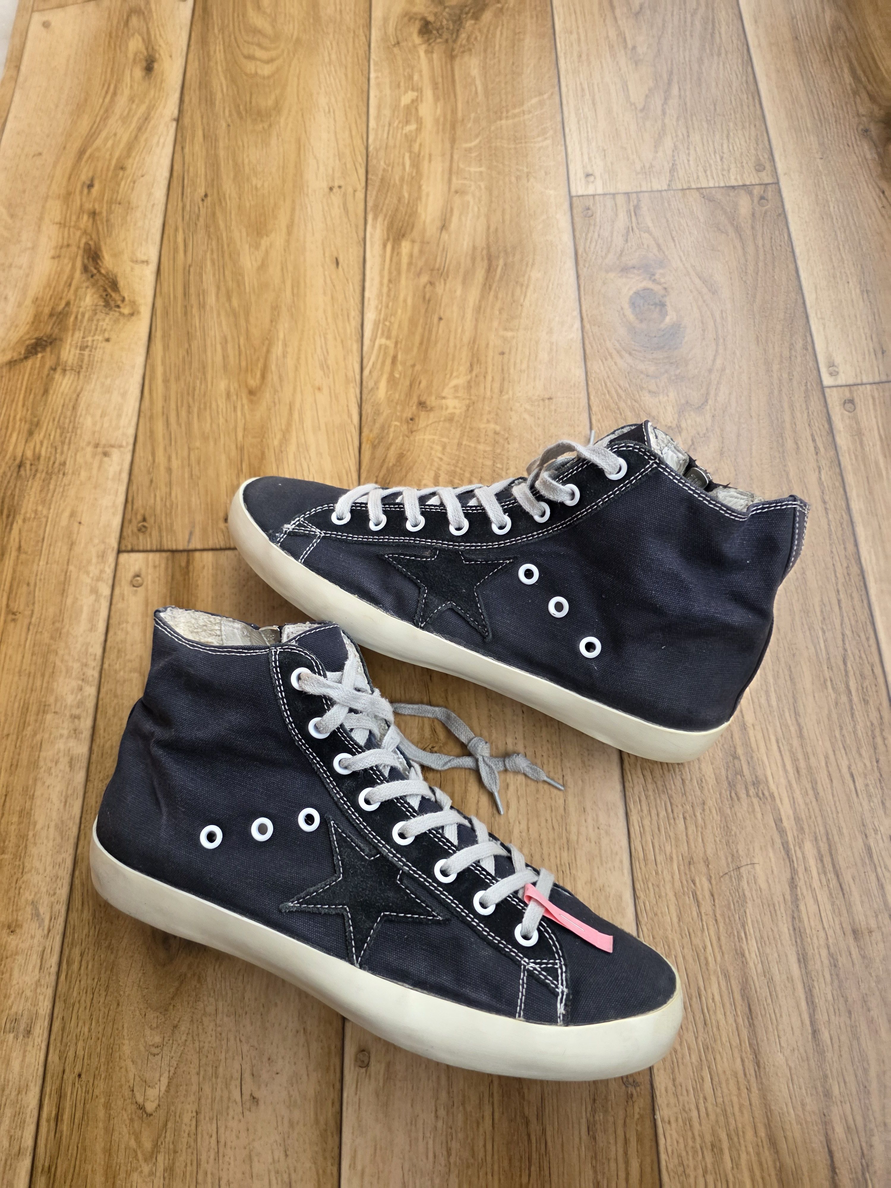 Golden Goose Golden Goose Francy High Top Sneakers Size US 7.5 / EU 40-41 - 2 Thumbnail