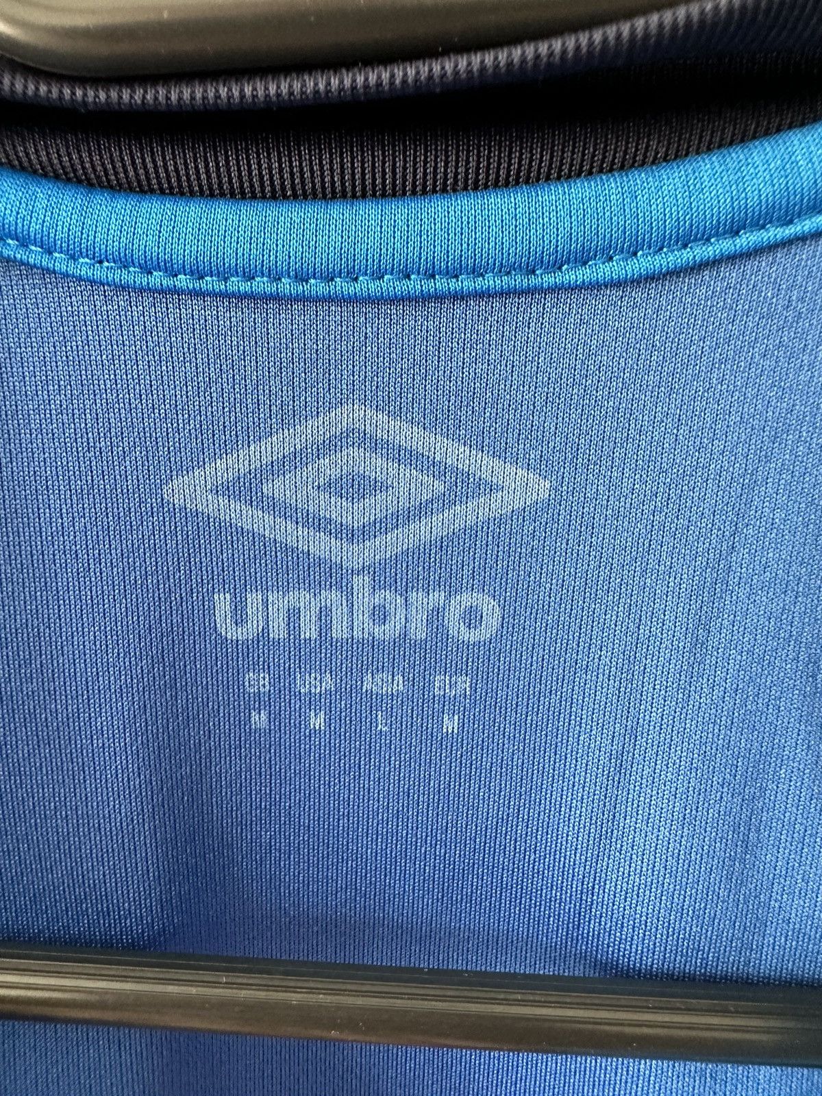 Umbro Schalke 04 Umbro blue soccer jersey football training Size US M / EU 48-50 / 2 - 4 Thumbnail