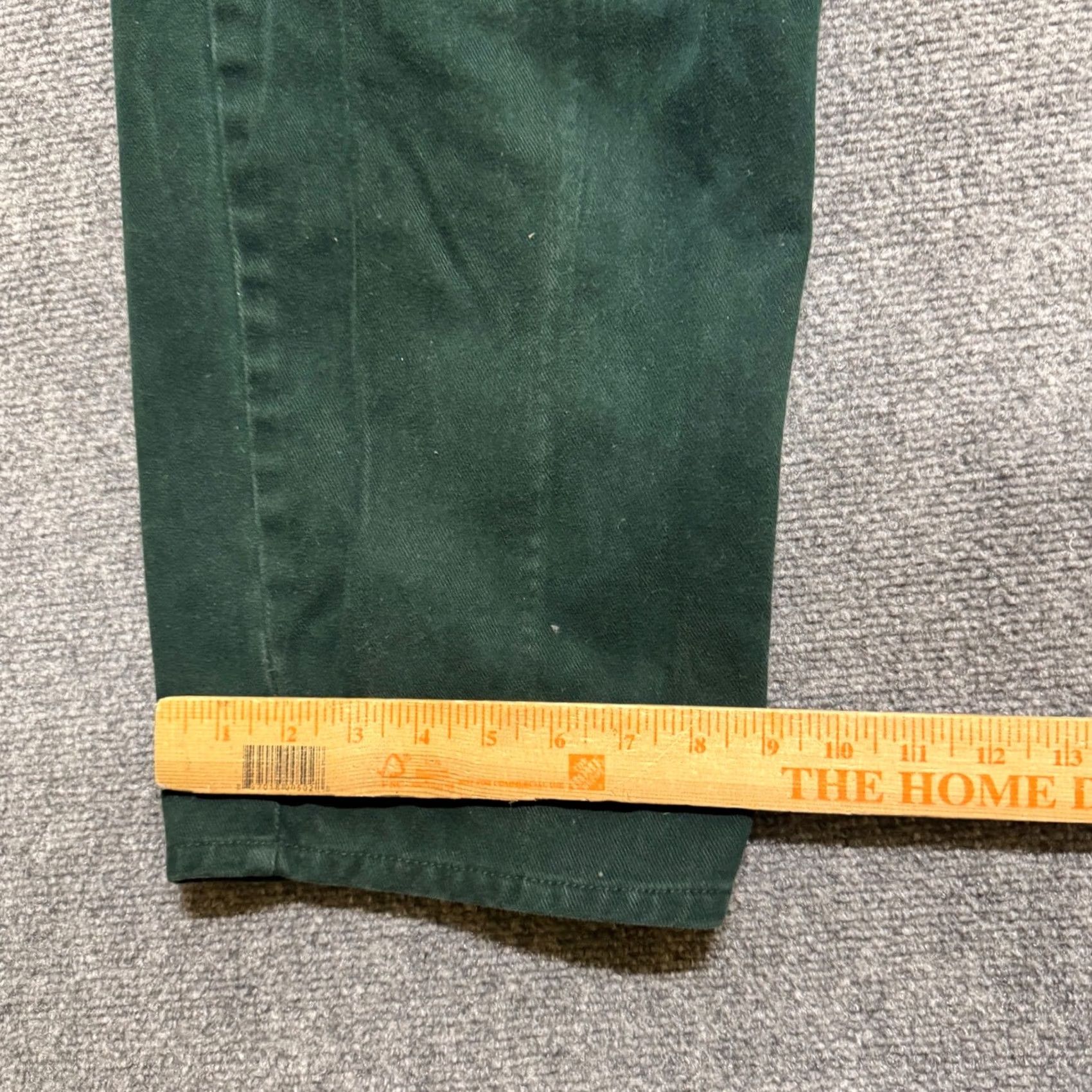 The Unbranded Brand VINTAGE Roglins Jeans Men 38x30 Green Light Wash Wide Leg Casual Cotton Bootcut Pants Mens Green 38 Regular Size 38 Bootcut Jeans Mens Size US 38 / EU 54 - 6 Thumbnail