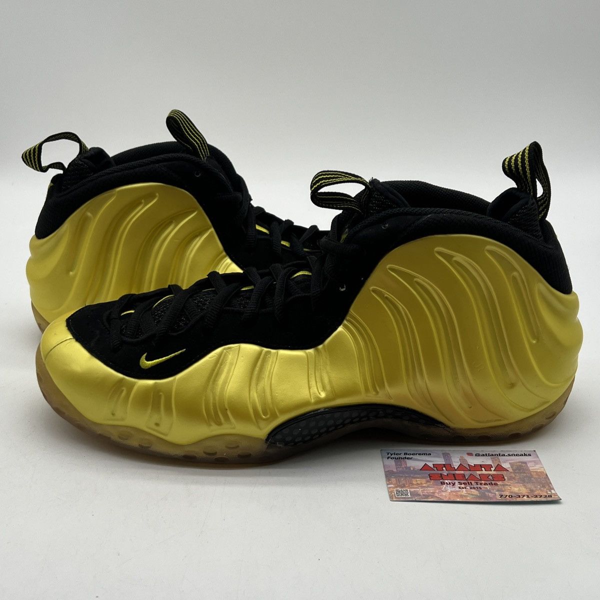 Nike Air Foamposite one electrolime Size US 13 / EU 46 - 1 Thumbnail