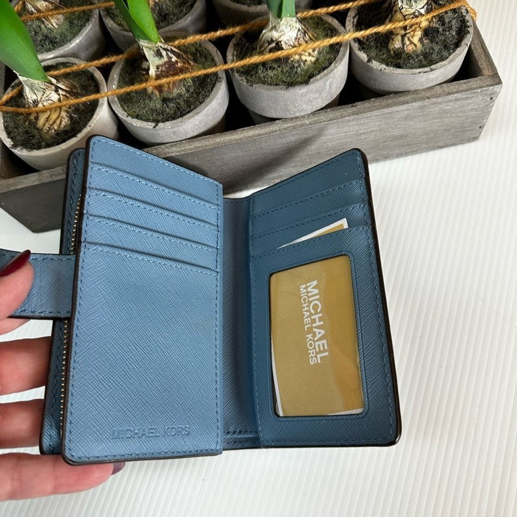 Michael Kors Michael Kors jet set travel bifold zip coin Size ONE SIZE - 5 Thumbnail