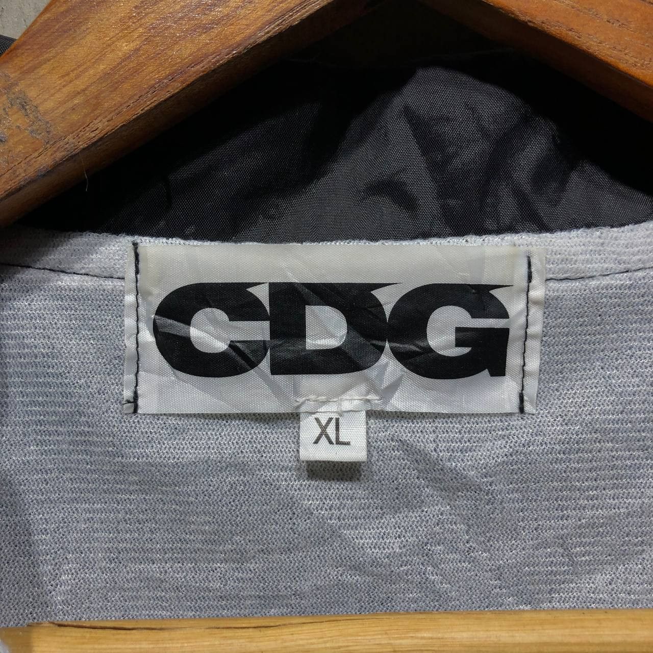 CDG by Comme des Garcons CDG CDG CDG “My Energy Comes from Freedom” Coach Jacket Size US XL / EU 56 / 4 - 3 Thumbnail