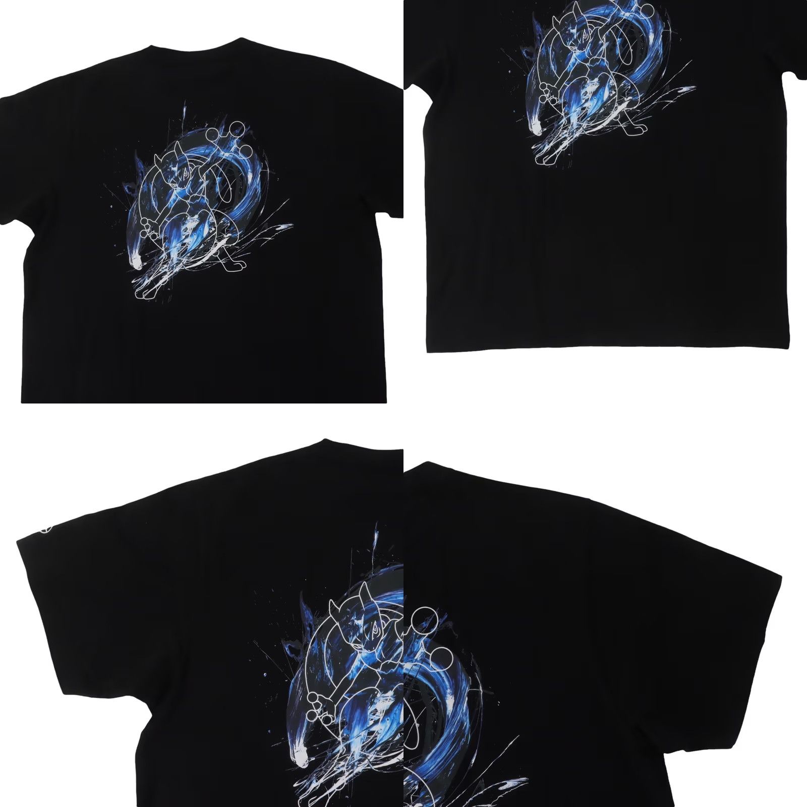 Uniqlo UNIQLO UT Pokemon: Mew 2 Legendary Pokemon TShirt Black XL Men Crew Neck Short Sleeve Graphic Logo Vintage: No Featured Limited Edition n/a Size US XL / EU 56 / 4 - 8 Thumbnail
