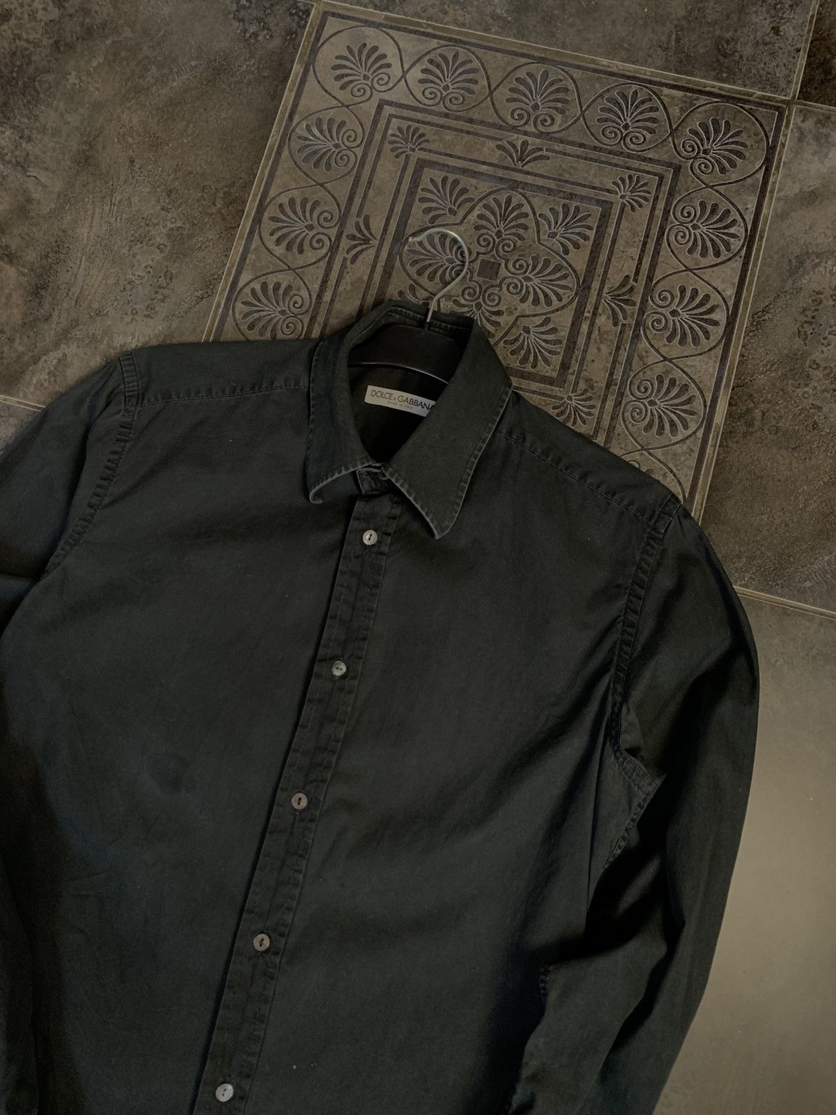Dolce & Gabbana × Vintage Vintage Dolce & Gabbana Shirt Black gothic style Size US S / EU 44-46 / 1 - 2 Thumbnail