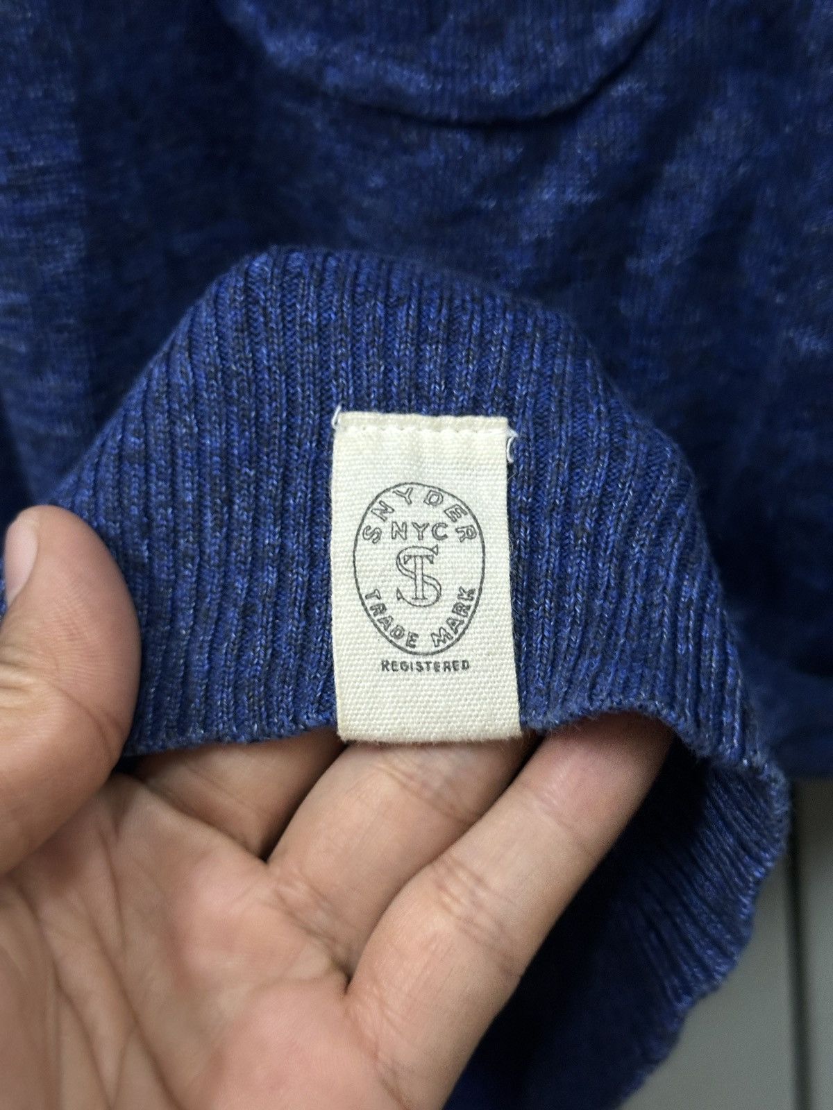 Todd Snyder Todd Synder Single Pocket 100% Hemp Knitted L/S Size US M / EU 48-50 / 2 - 4 Thumbnail