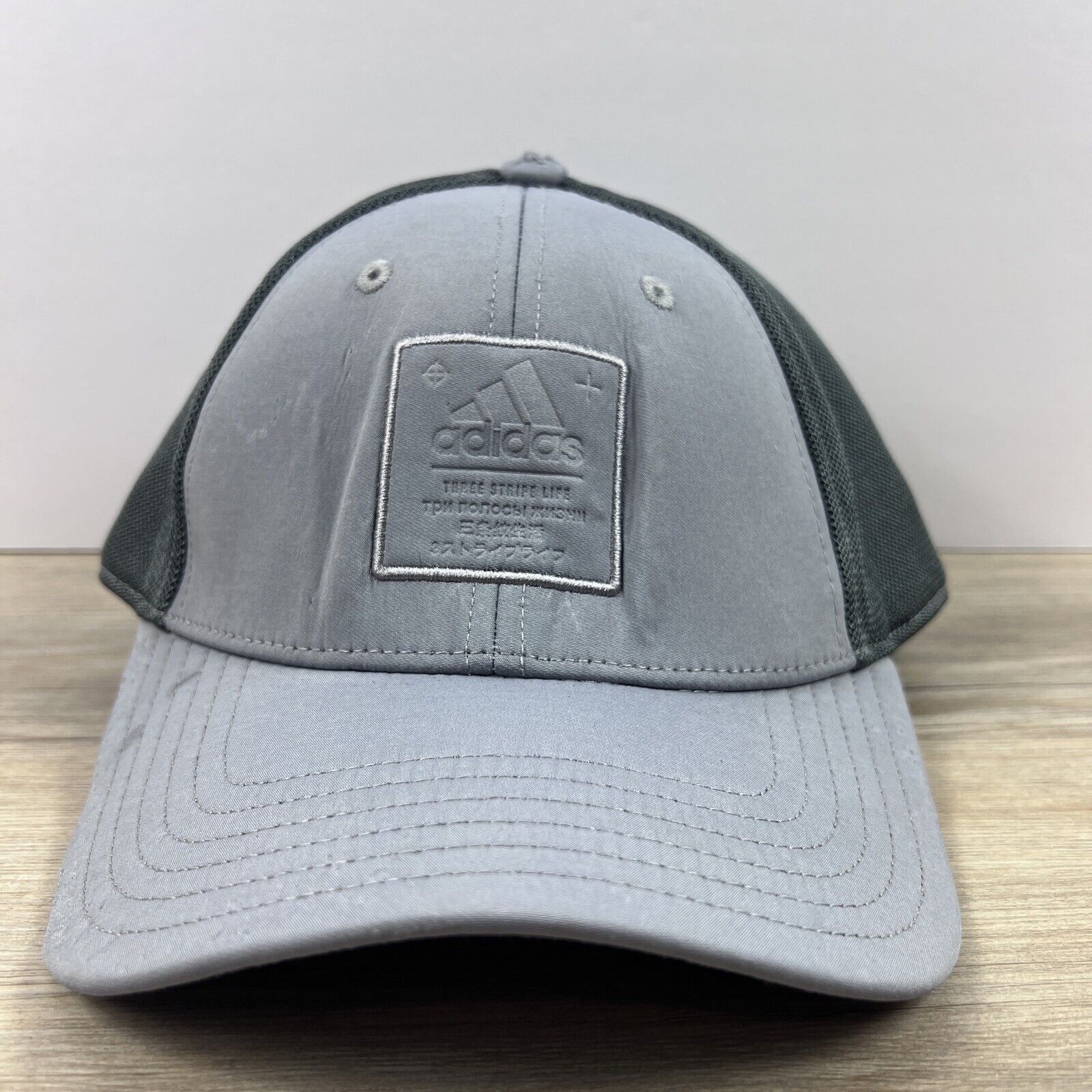 Adidas Adidas Snapback Hat Adidas Adjustable Hat Gray Adjustable Ha Size ONE SIZE - 5 Thumbnail