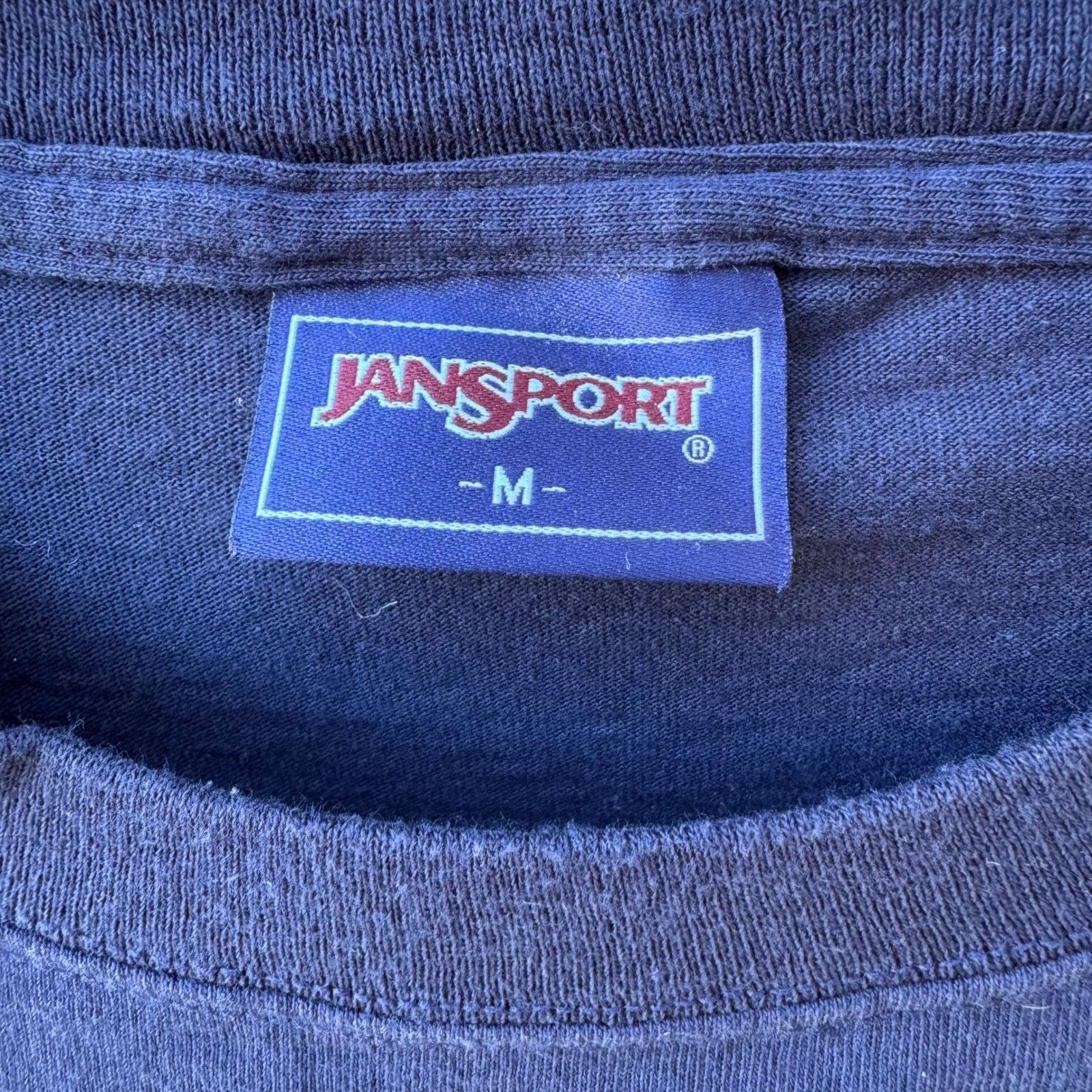 Jansport Jansport Franklin College Graphic T-Shirt Mens Medium Navy B Size US M / EU 48-50 / 2 - 2 Thumbnail