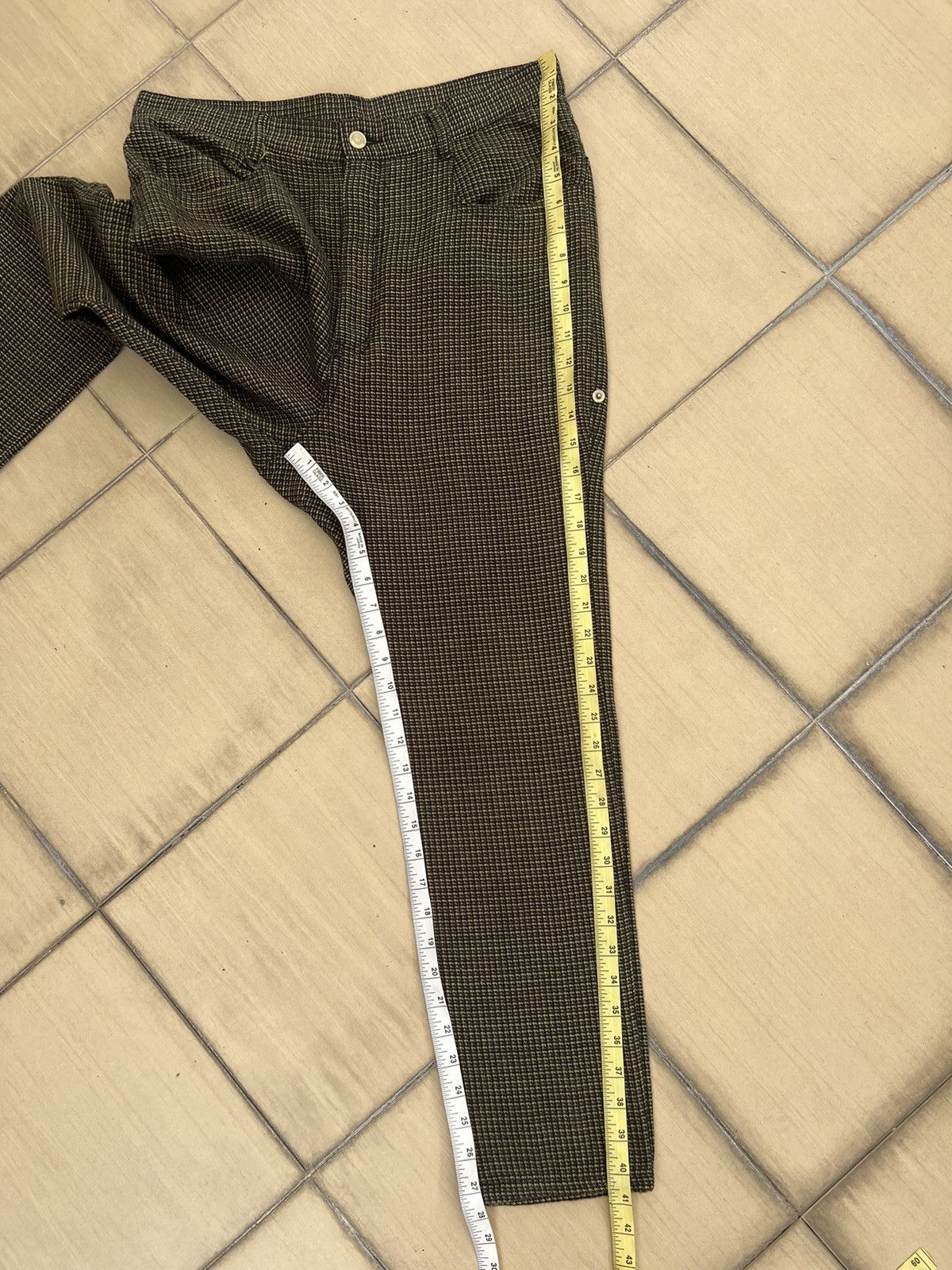 Issey Miyake Mercibeaucoup Issey Miyake Drop Crotch Acrylic Pant Size 3 Size US 32 / EU 48 - 5 Thumbnail