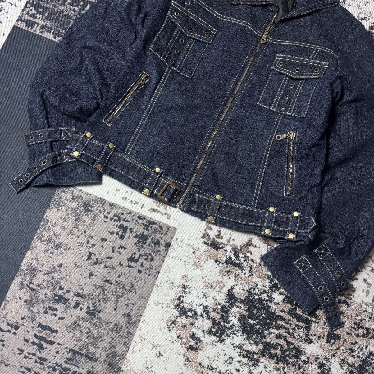 Japanese Brand ‼️Uniq Jacket‼️ Eseratou Multibelt Jacket Size US M / EU 48-50 / 2 - 4 Thumbnail