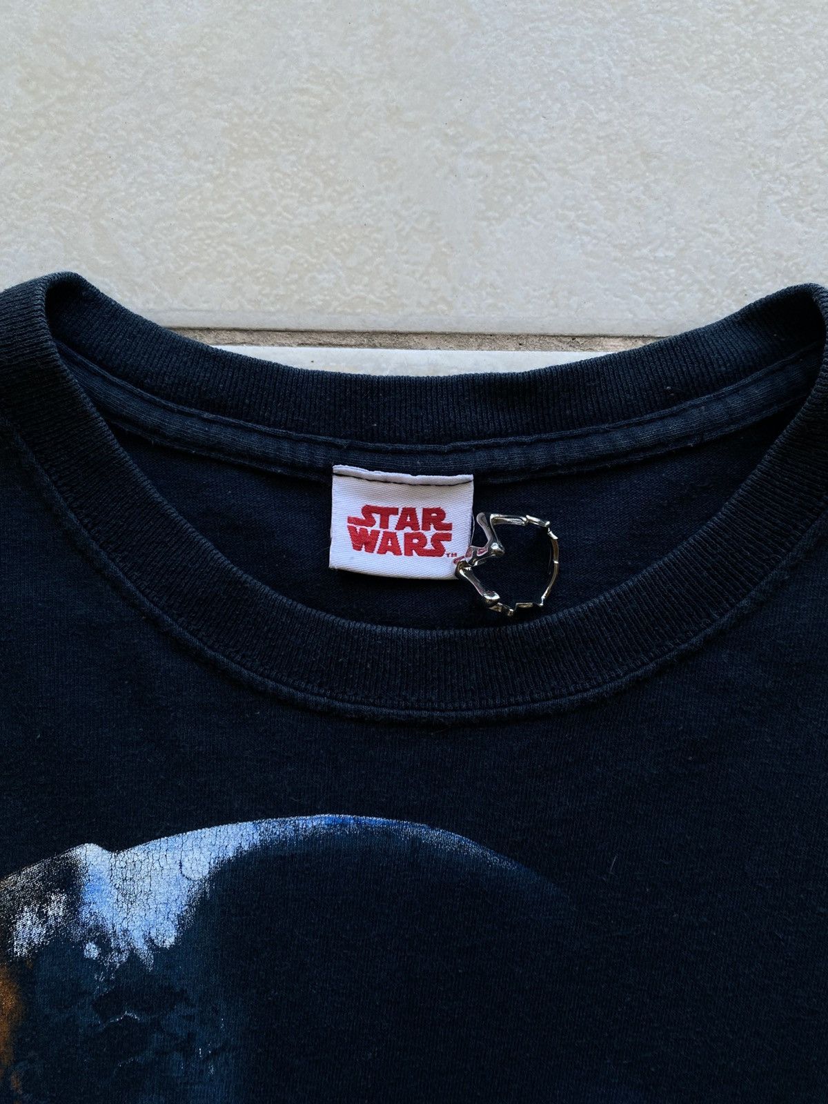 Star Wars Vintage Star Wars Darth Vader Big Face Blackout Tee Large Size US L / EU 52-54 / 3 - 3 Thumbnail