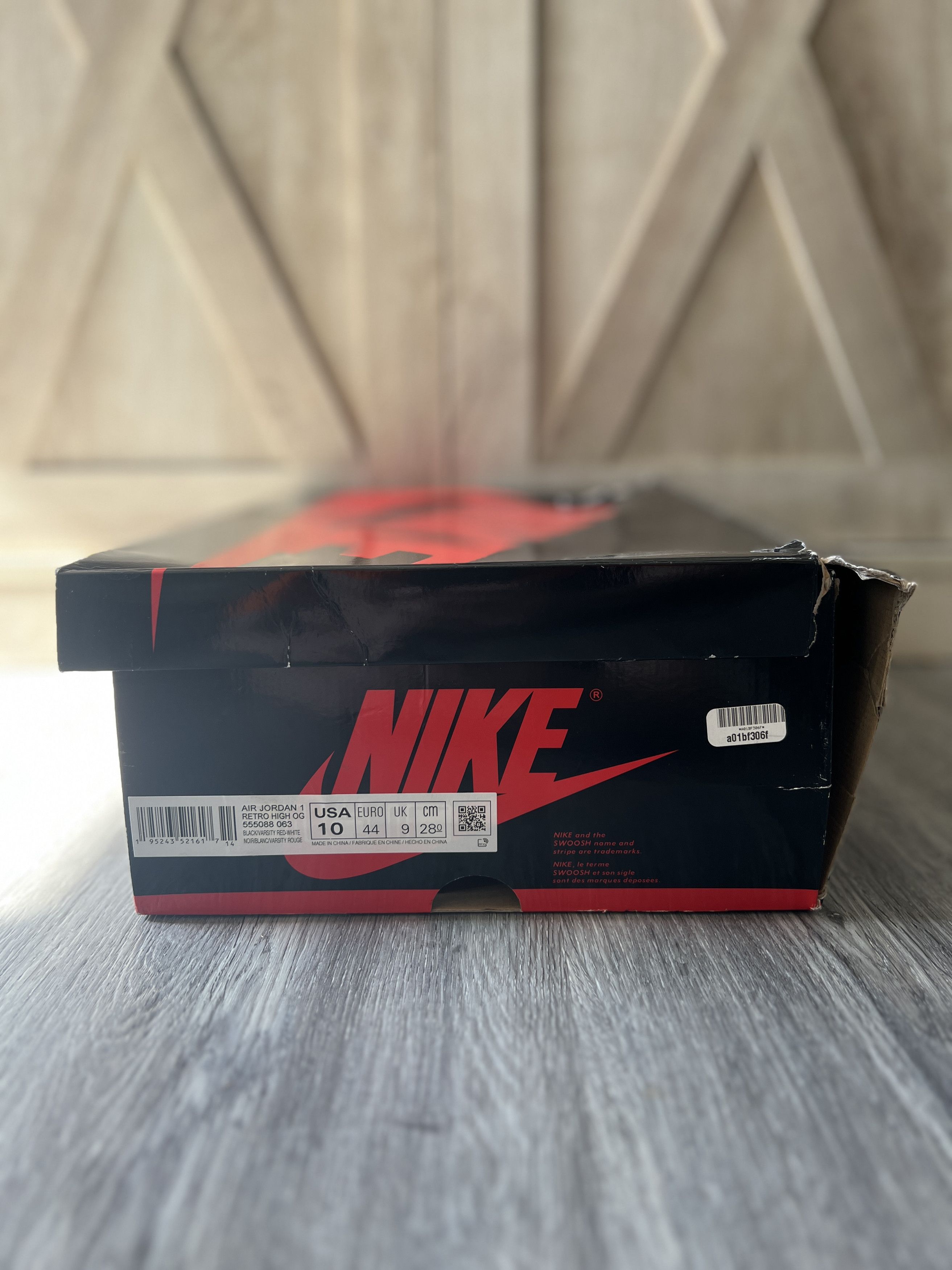 Jordan Brand Jordan 1 Retro High OG Patent Bred Size US 10 / EU 43 - 7 Thumbnail
