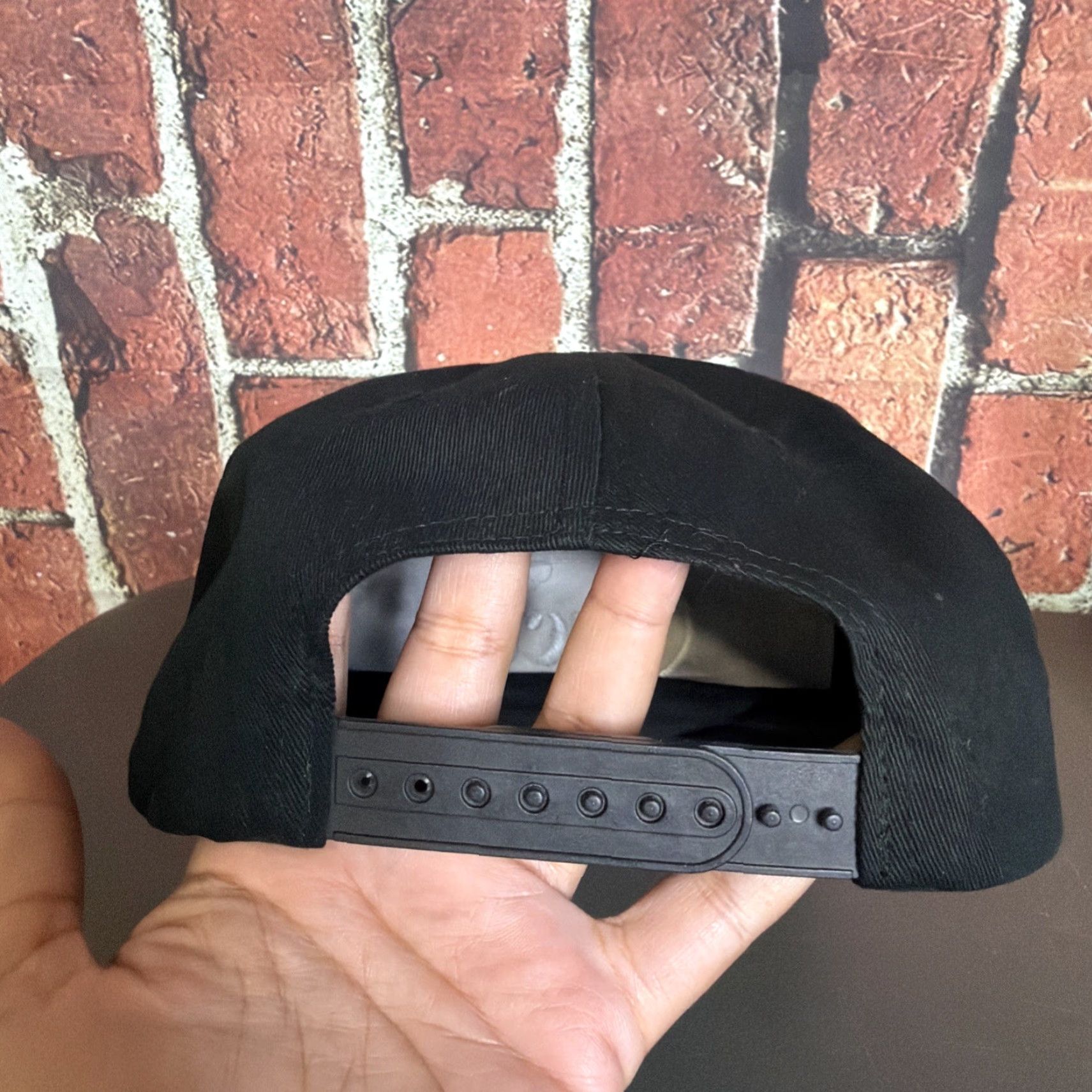 FUCT FUCT Black Patch Snapback Hat Adjustable One Size Men Size ONE SIZE - 2 Thumbnail