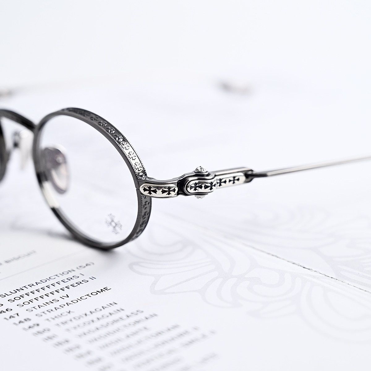 Chrome Hearts CHROME HEARTS HONEY DIPPED GLASSES Size ONE SIZE - 3 Thumbnail