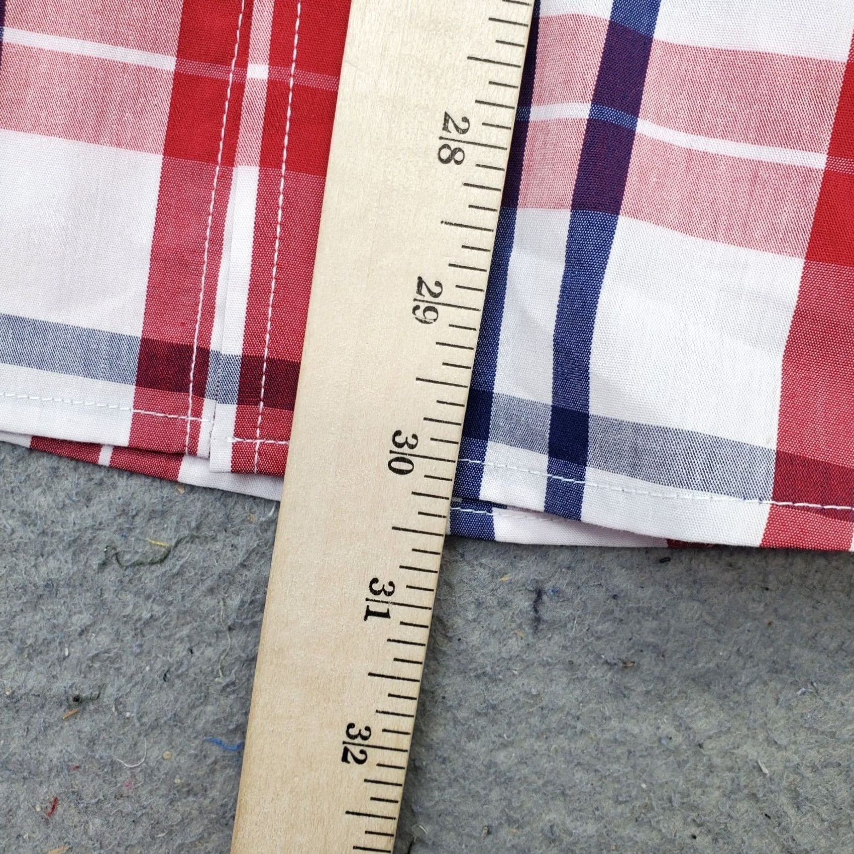 Vintage US Polo Assn. Shirt Mens S Multi Plaid Stretch Classic Short Sleeve Button Down Size US S / EU 44-46 / 1 - 5 Thumbnail