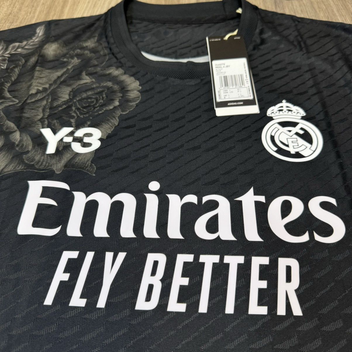 Adidas × Y-3 × Yohji Yamamoto Real Madrid 23/24 player issue Y-3 special #5 Bellingham Size US L / EU 52-54 / 3 - 3 Thumbnail