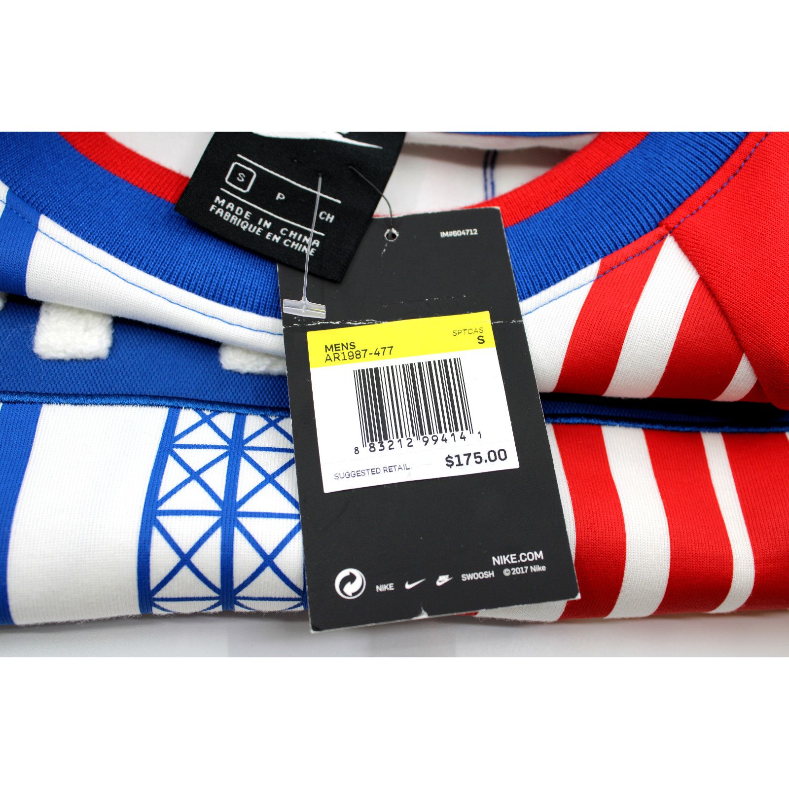 Nike NEW NIKE City Version Paris AR1987-477 Sweatshirt Sz S $175 Size US S / EU 44-46 / 1 - 5 Thumbnail