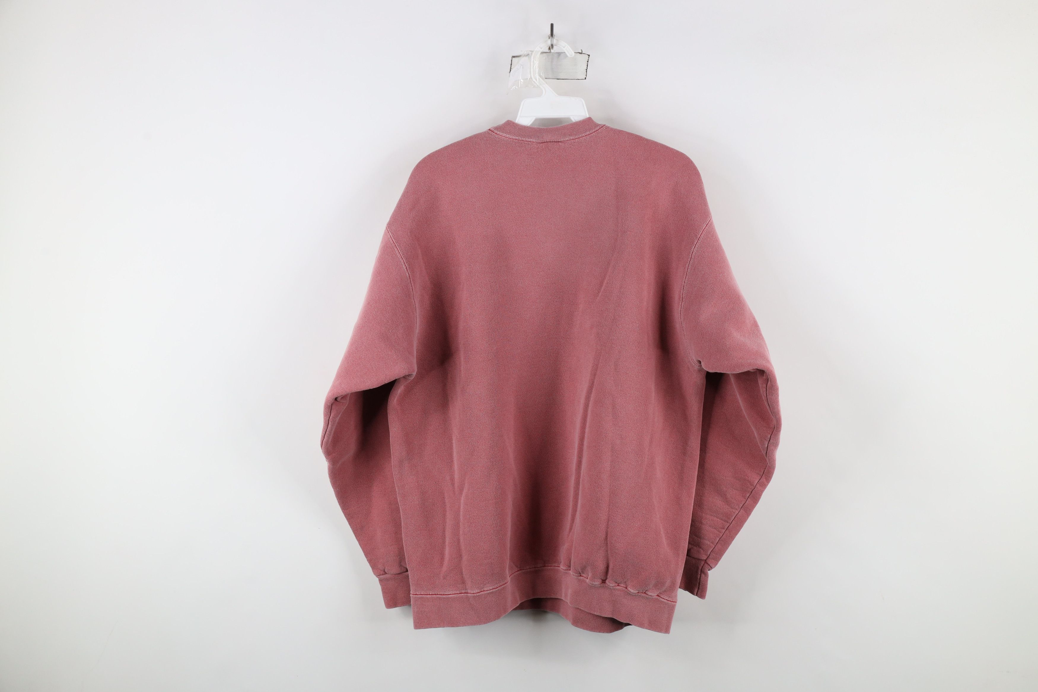 Vintage Vintage 90s Stonewash Ridge Mountains Sweatshirt Red USA Size US M / EU 48-50 / 2 - 7 Thumbnail