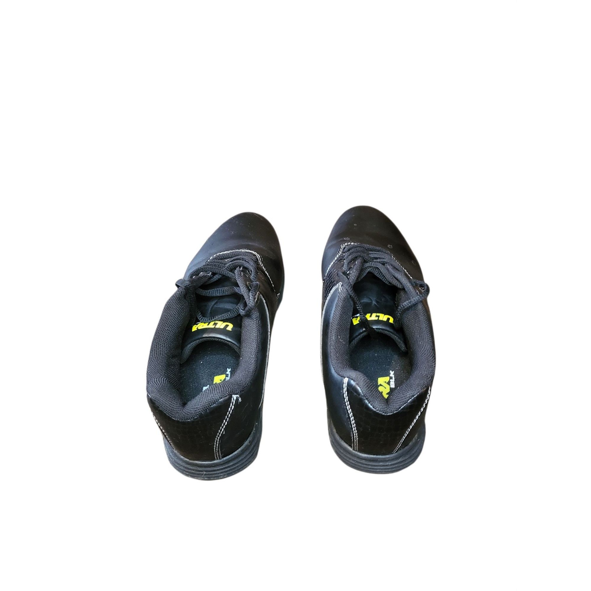 Wilson Wilson Ultra Black Golf Shoes Men Sz 8.5 Black Leather Cleat Size US 8.5 / EU 41-42 - 4 Thumbnail