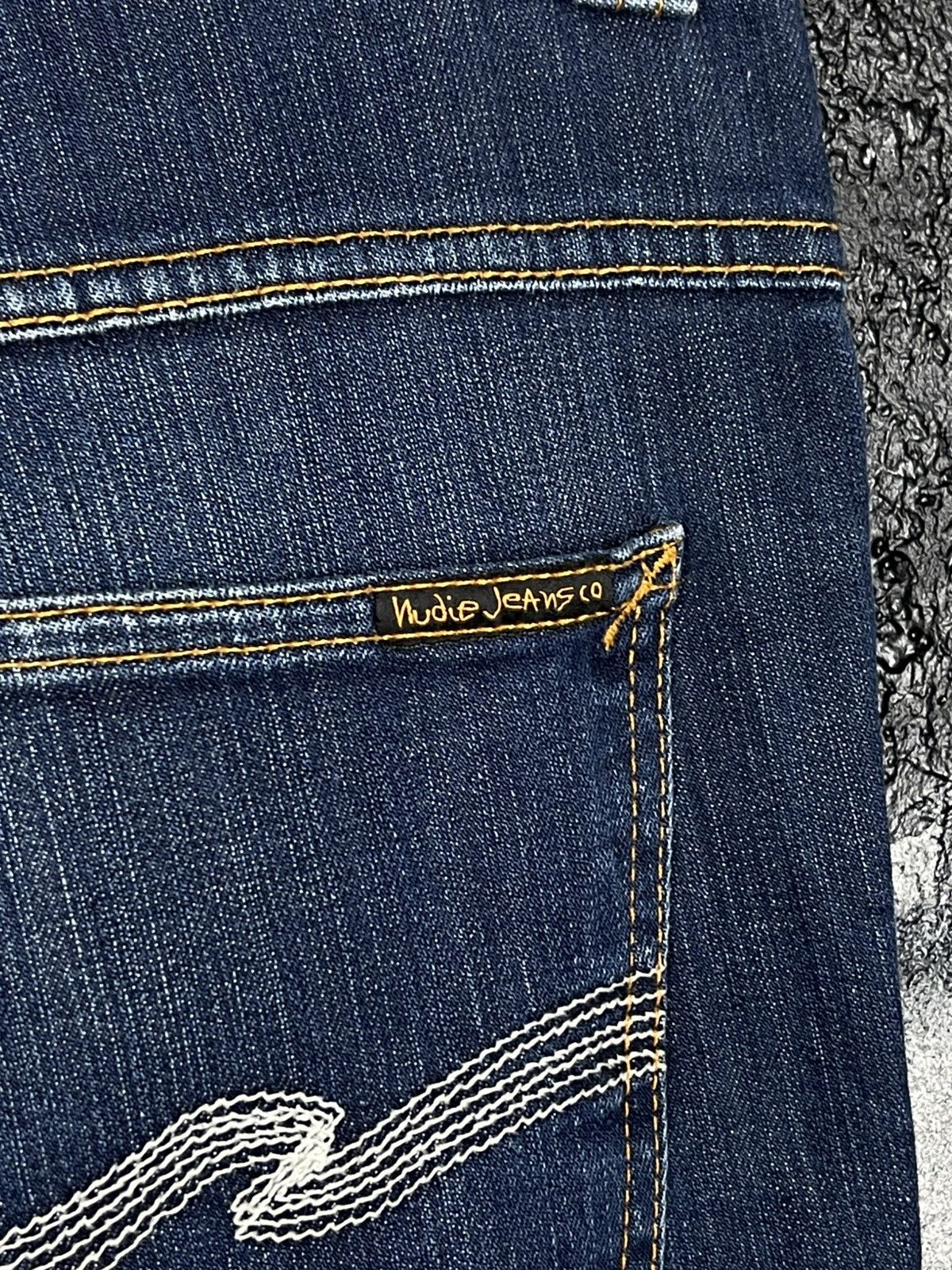 Nudie Jeans Nudie Jeans Co. Thin Finn Organic Denim Jeans Men’s Size 34 Size US 34 / EU 50 - 12 Thumbnail