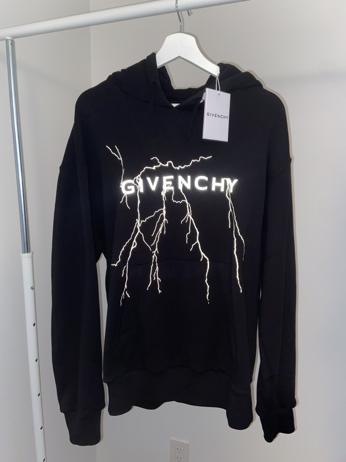 Givenchy Givenchy Lightning 3M Reflective Hoodie Size US S / EU 44-46 / 1 - 4 Thumbnail