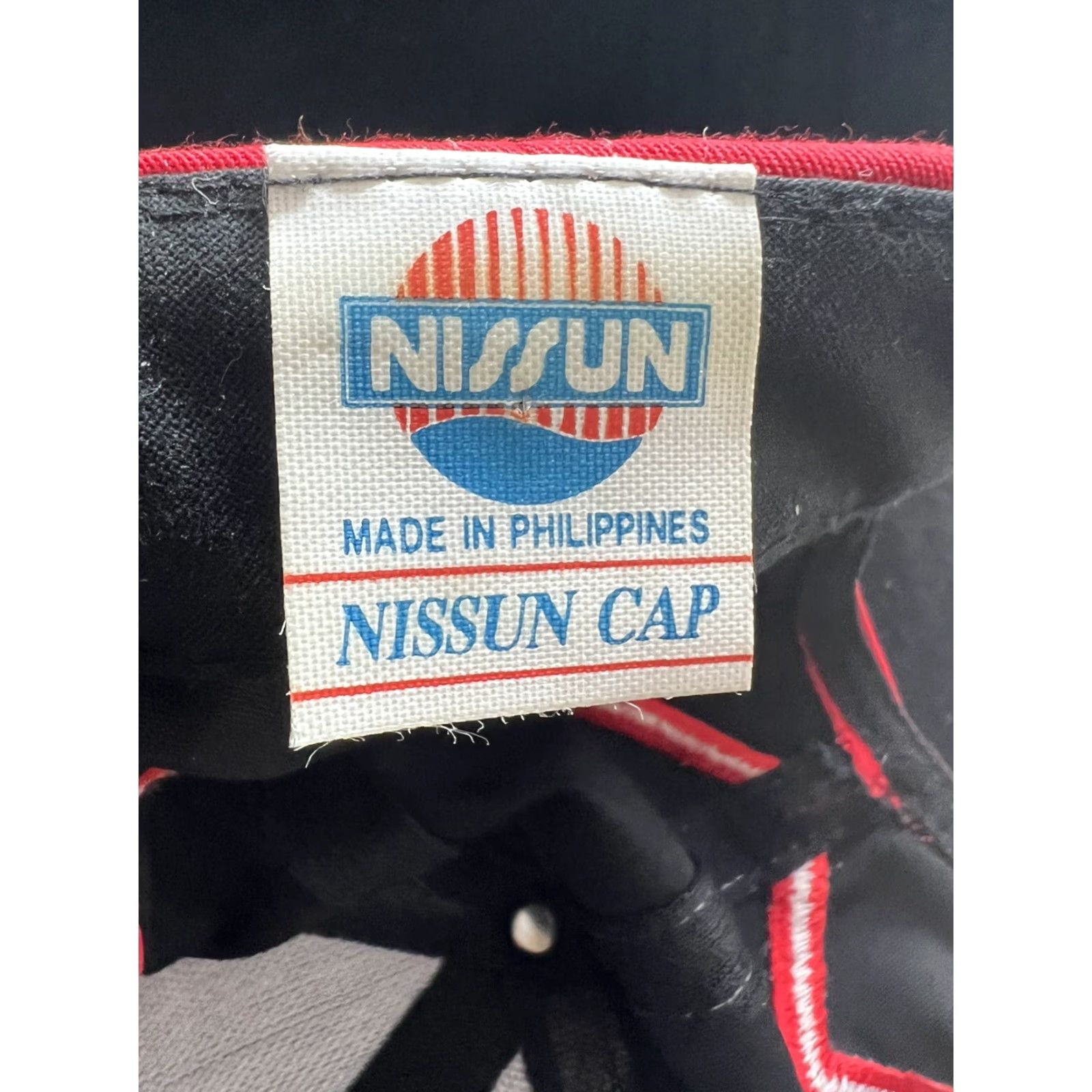 Vintage Nisssun Copper Harbor Snowmobile Racing Baseball Cap Adjustable Black Men's Hat Size ONE SIZE - 7 Thumbnail