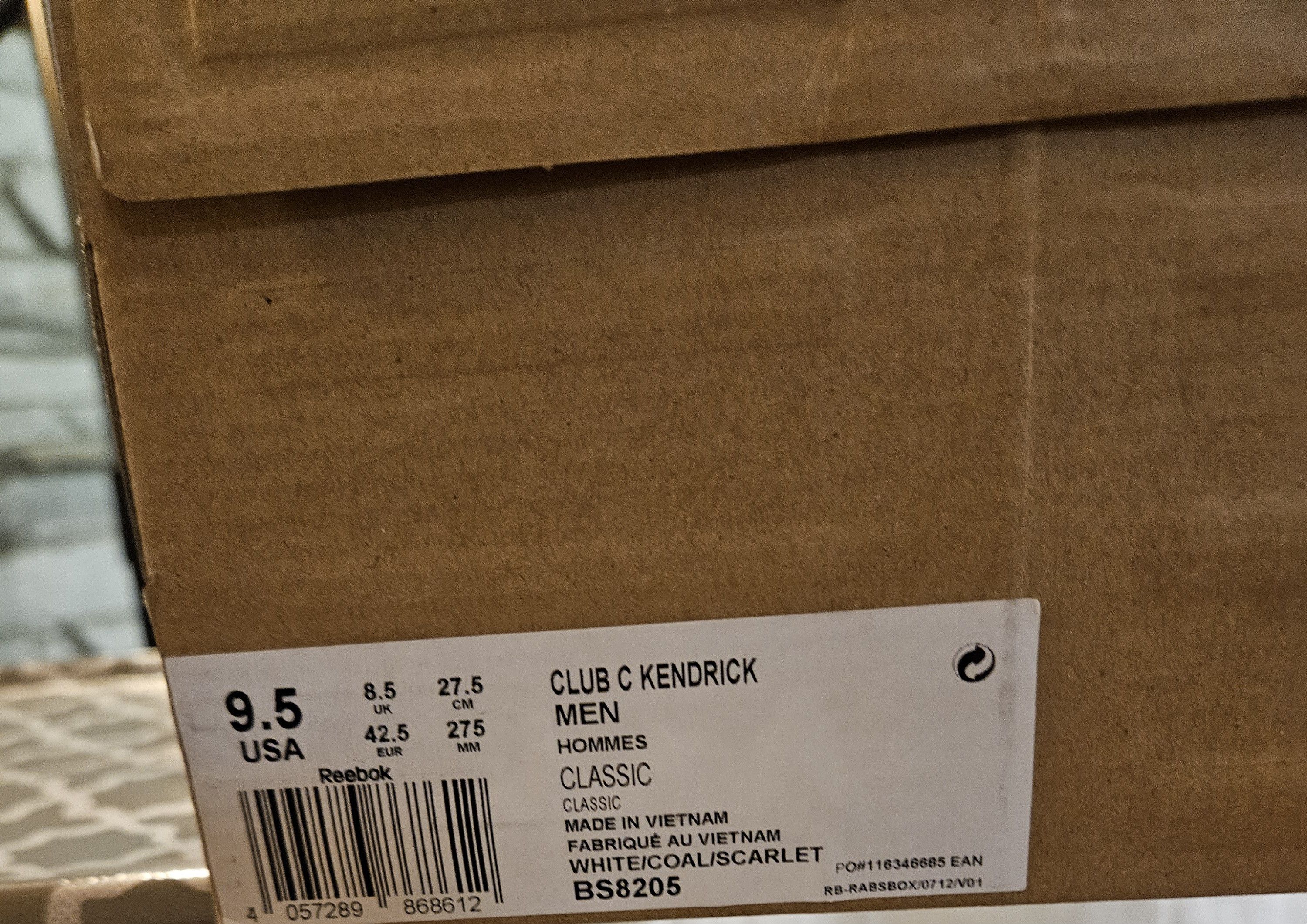 Kendrick Lamar × Reebok Club C Kendrick men's sneakers Size US 9.5 / EU 42-43 - 7 Thumbnail