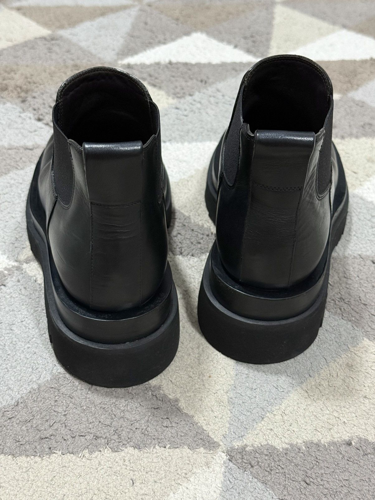 Bottega Veneta Bottega Veneta Lug Ankel Boot Calfskin Size US 4.5 / IT 34.5 - 3 Thumbnail