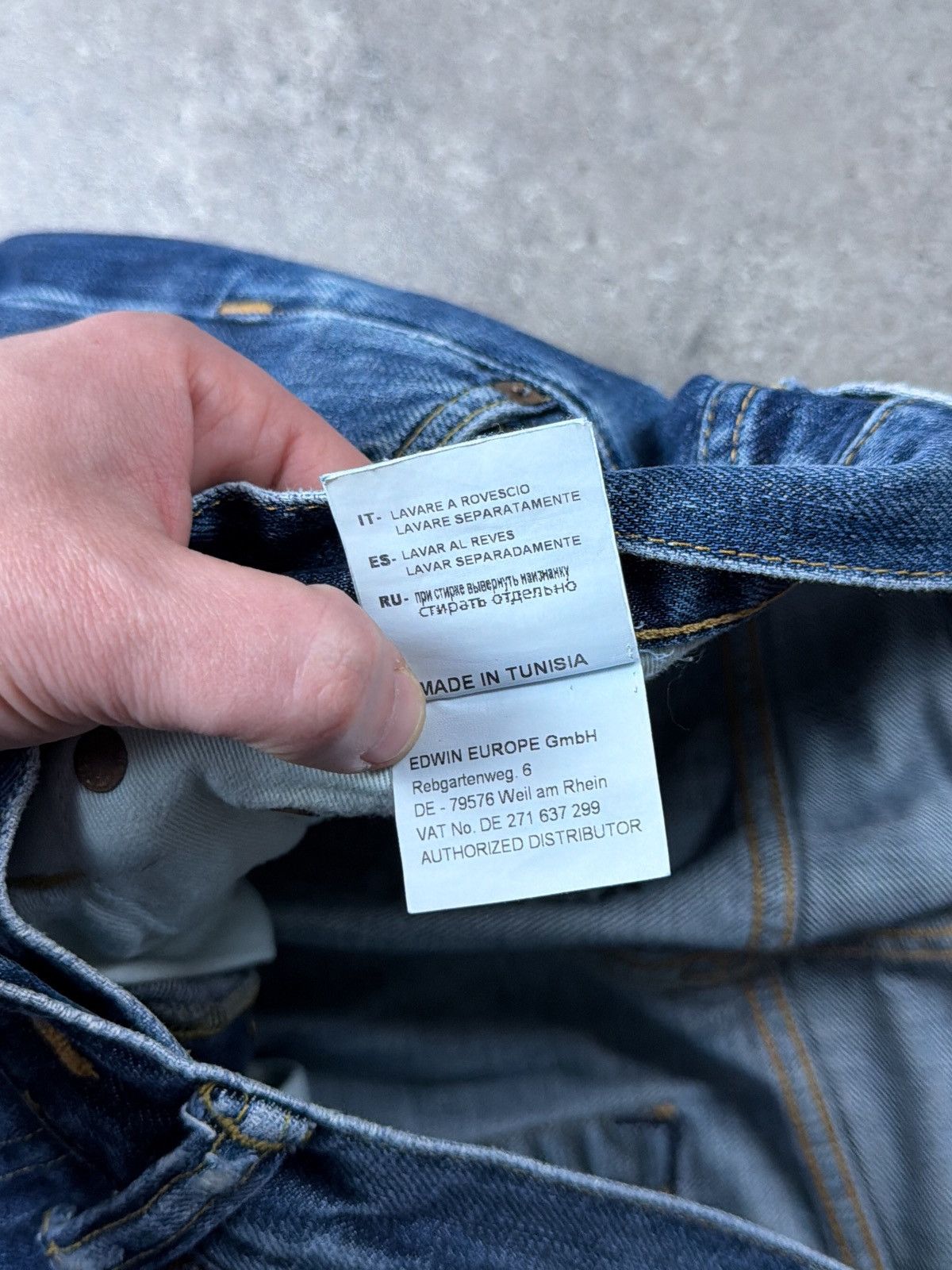Edwin EDWIN Ed-47 Regular fit pants Vintage Size US 32 / EU 48 - 7 Thumbnail