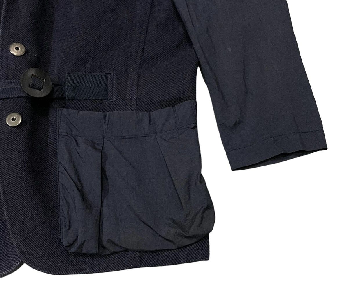 Issey Miyake Vintage Issey Miyake Buttons Light Jacket Size US L / EU 52-54 / 3 - 3 Thumbnail