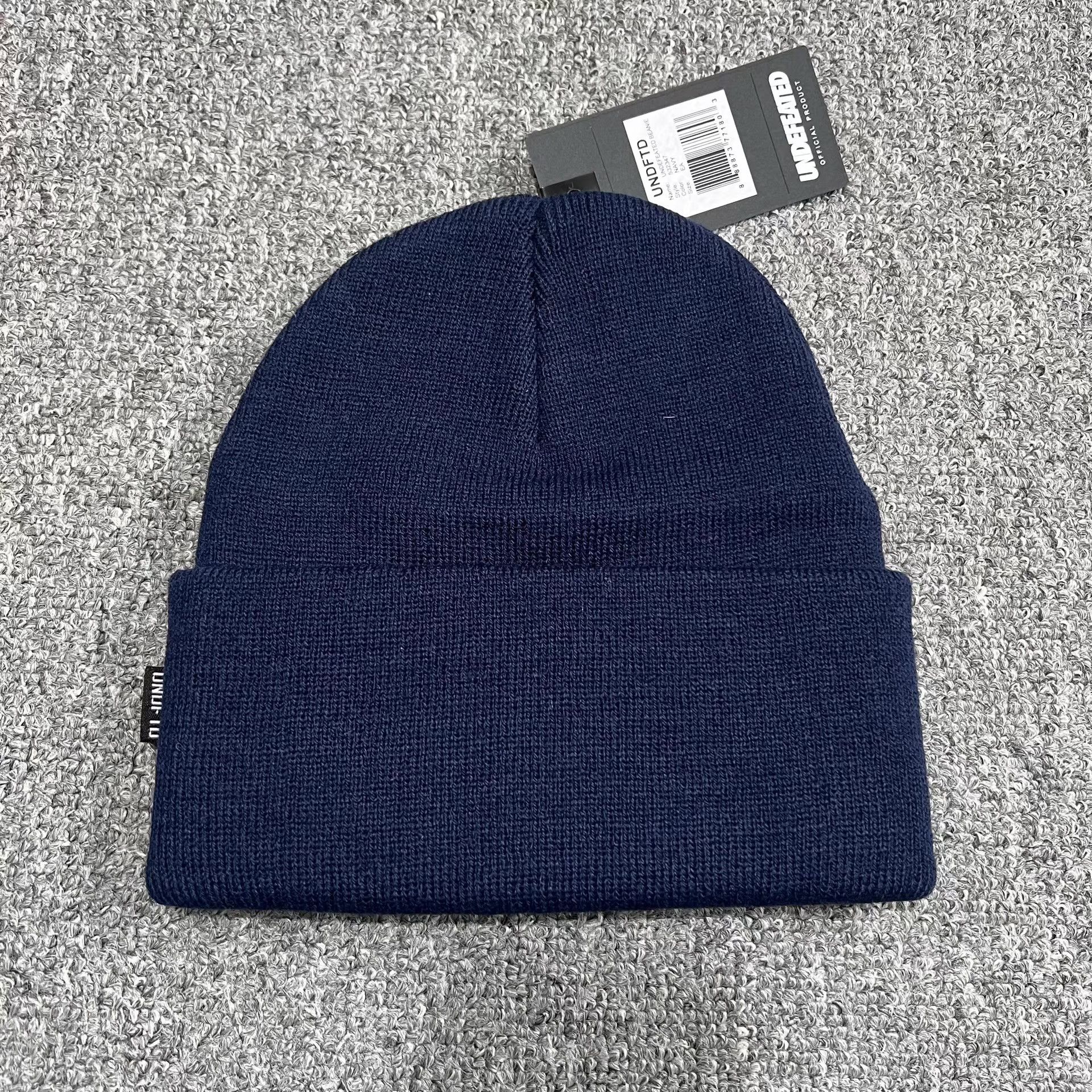 Undercover Undefeated three-dimensional embroidered knit beanie Q7 Size ONE SIZE - 8 Thumbnail