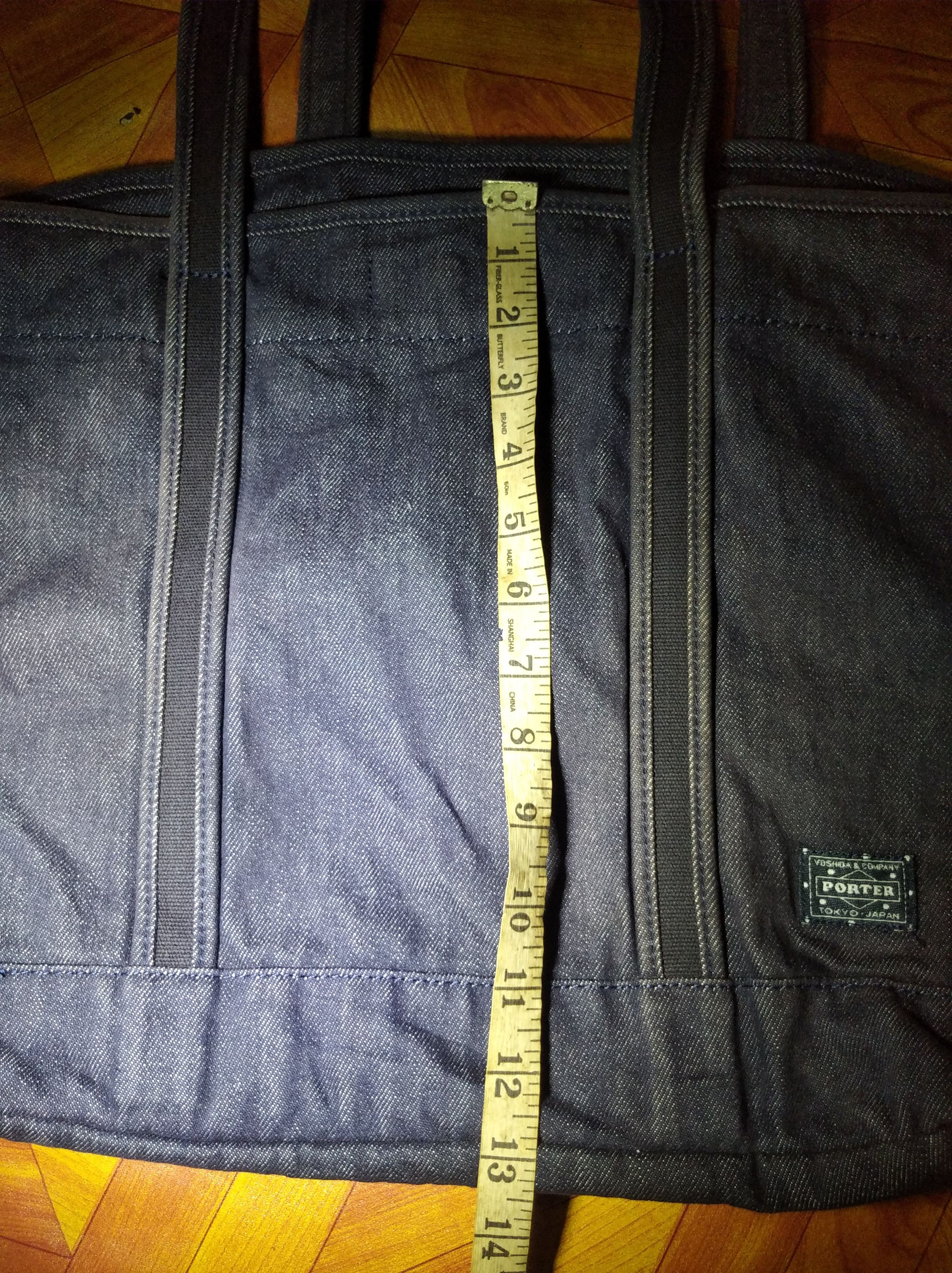 Head Porter × Japanese Brand × Porter Porter tote bag jeans Size ONE SIZE - 8 Thumbnail