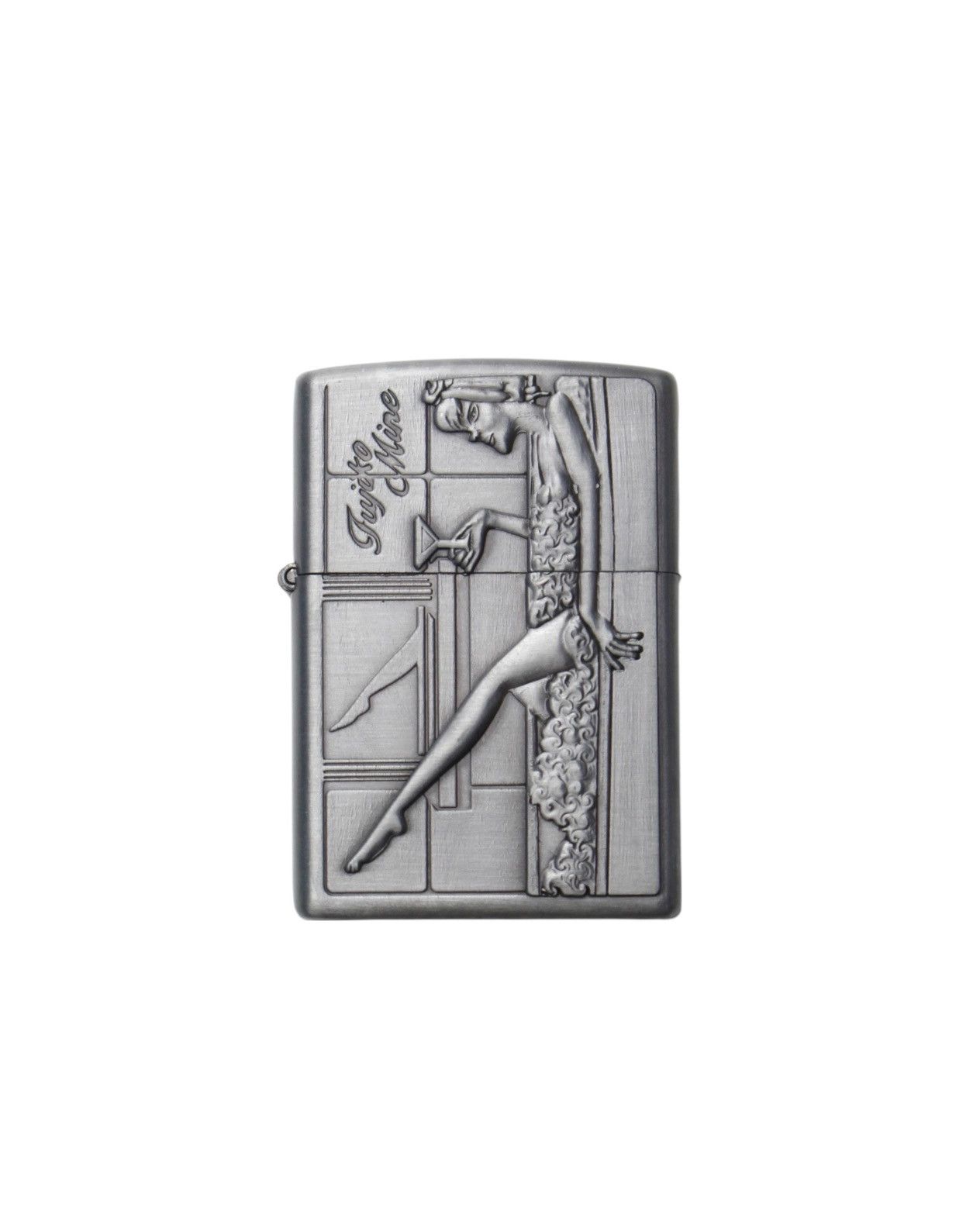 Vintage 2001 LUPIN THE 3RD FUJIKO MINE ENGRAVED METAL LIGHTER Size ONE SIZE - 1 Thumbnail