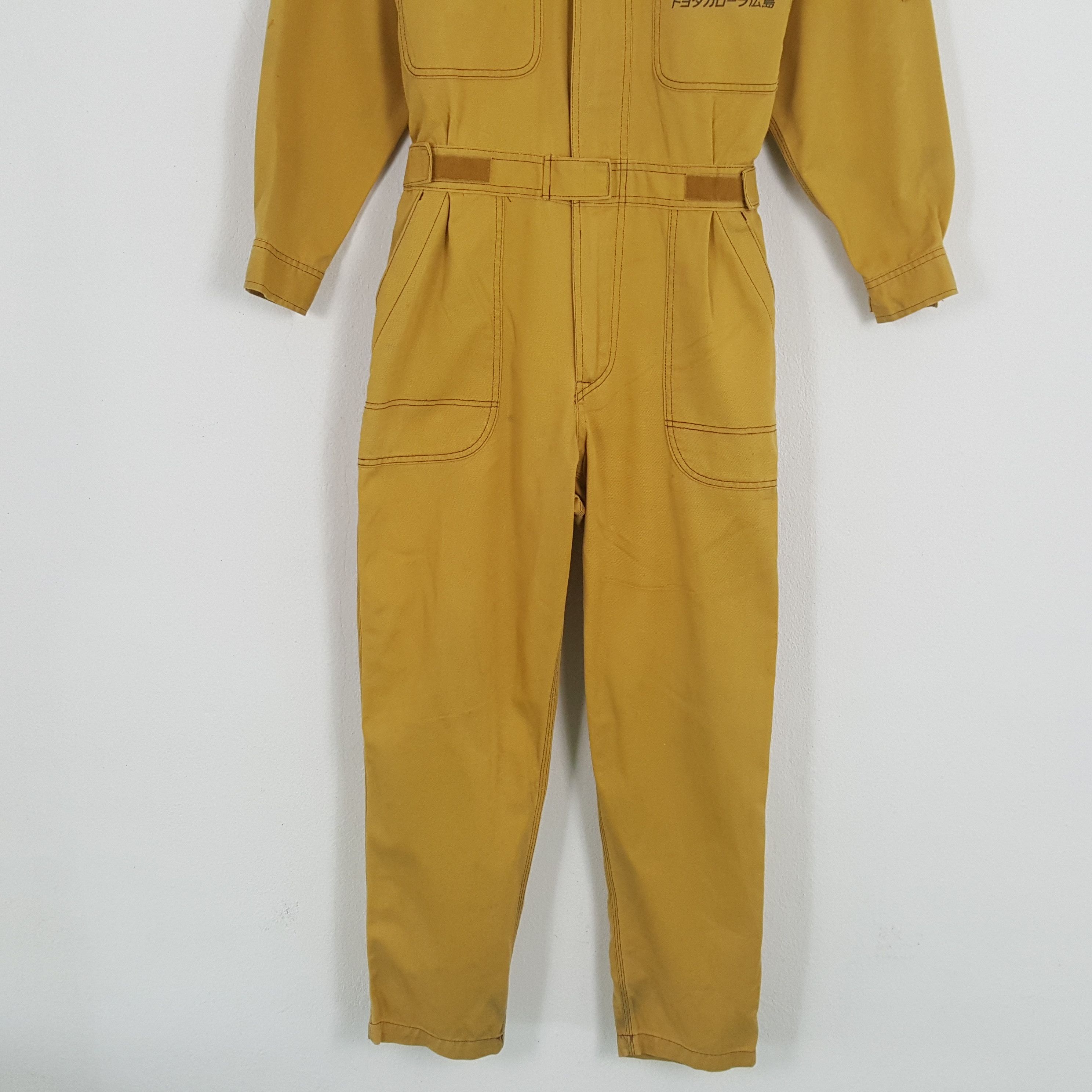 Japanese Brand TOYOTA TECNO Racing Workwear Motorsports Coverall Jacket Size US S / EU 44-46 / 1 - 6 Thumbnail