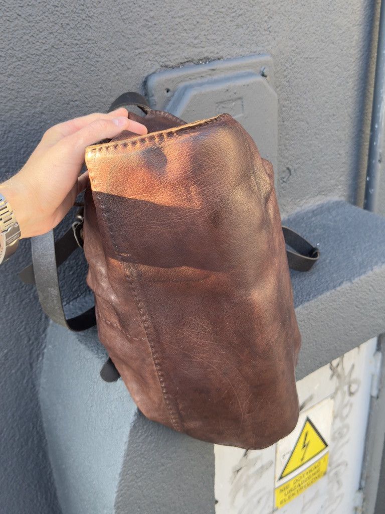 HENRY BEGUELIN × Vintage Henry Beguelin Handbag Purse Brown Leather Size ONE SIZE - 11 Thumbnail