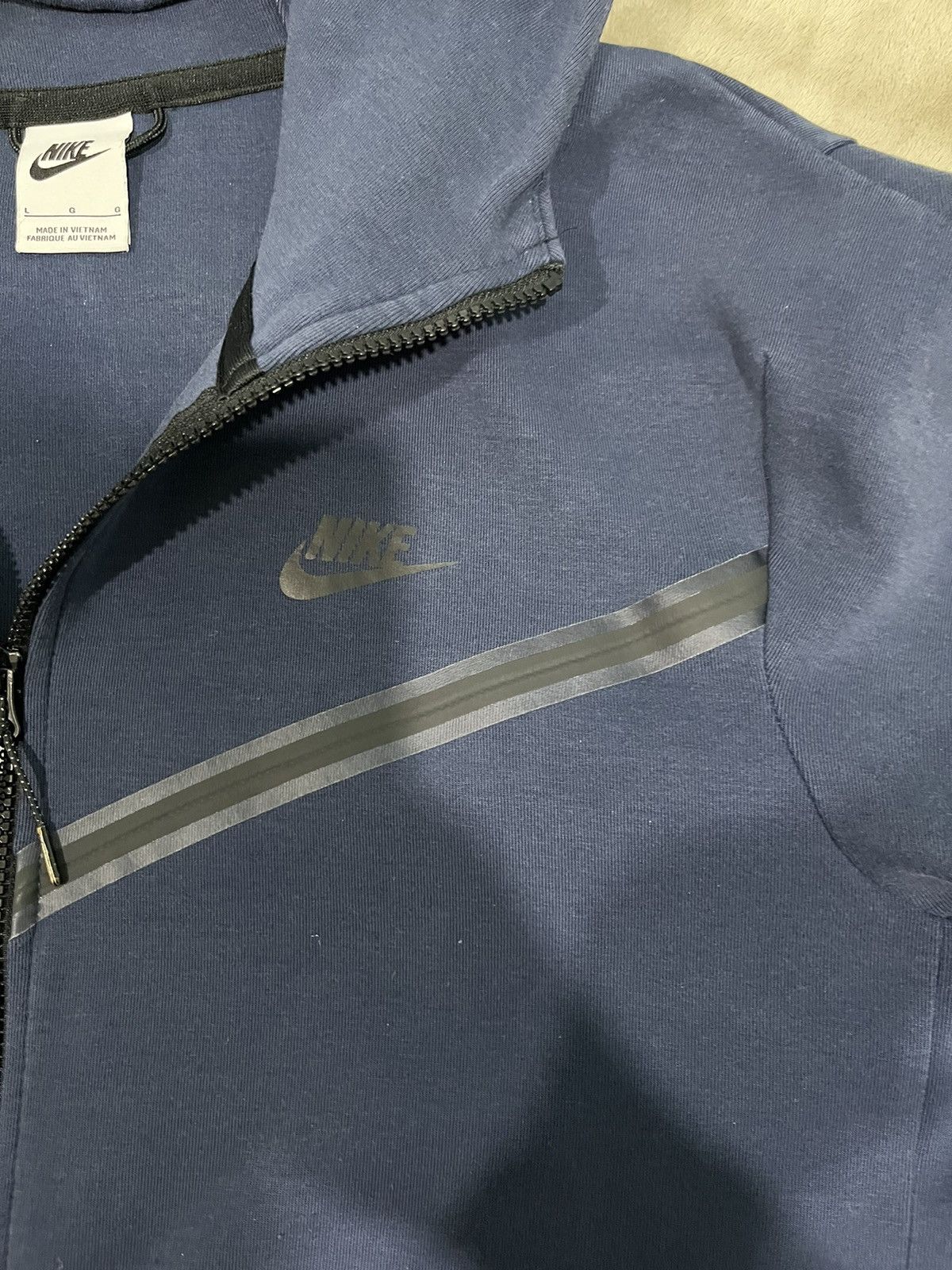 Nike Navy Nike Tech Size US L / EU 52-54 / 3 - 3 Thumbnail