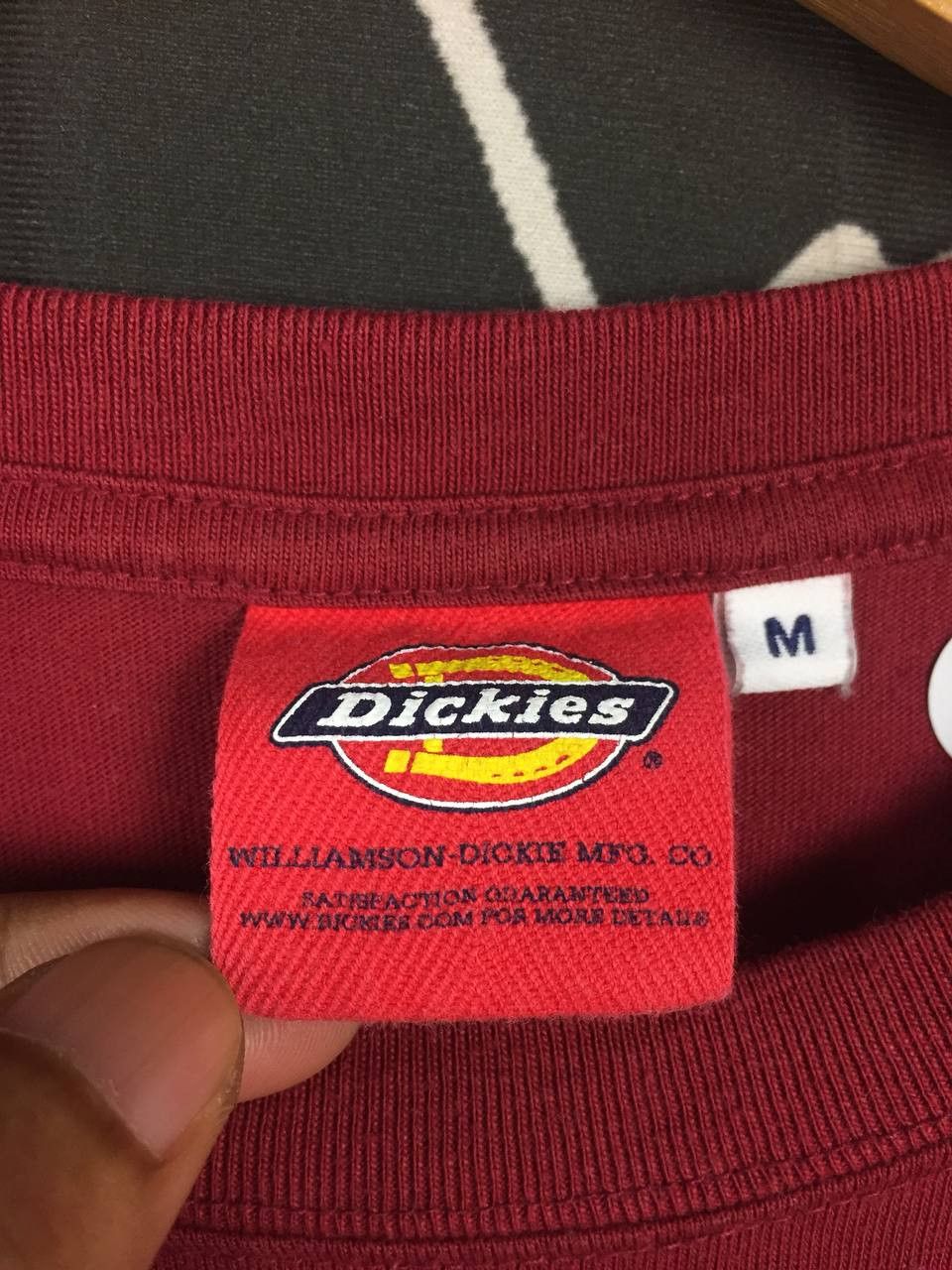 Dickies × Vintage Vtg Dickies Workwear Embroidered Logo Longsleeve Tee Size US M / EU 48-50 / 2 - 7 Thumbnail