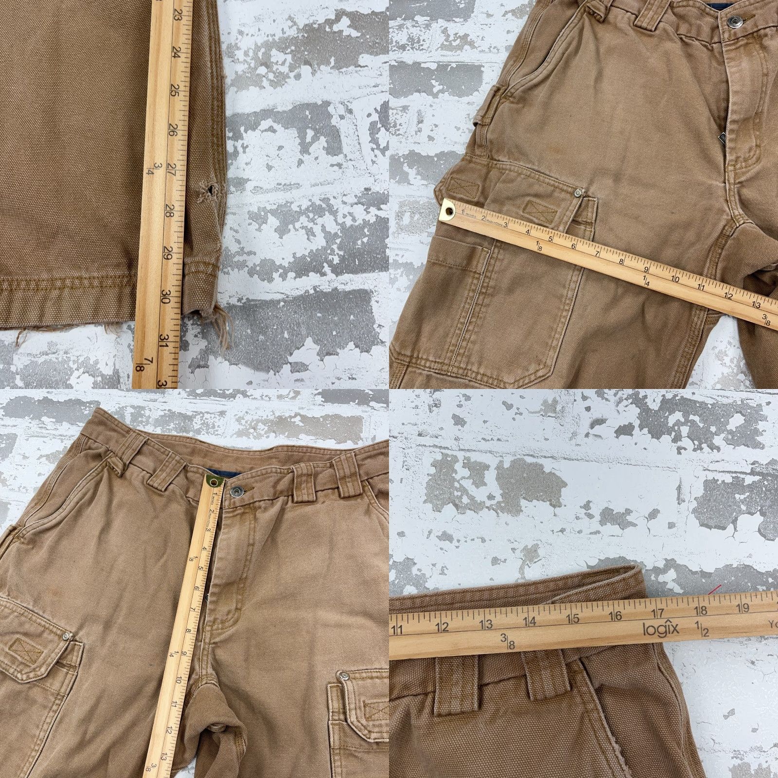 CO Duluth Cargo Pants Men 36x34 Brown Duck Canvas Baggy Y2K Distressed Trading Co Pants Mens Brown Canvas Cargo Pants 90s Hippie Grunge Retro Vintage? Size US 32 / EU 48 - 9 Thumbnail