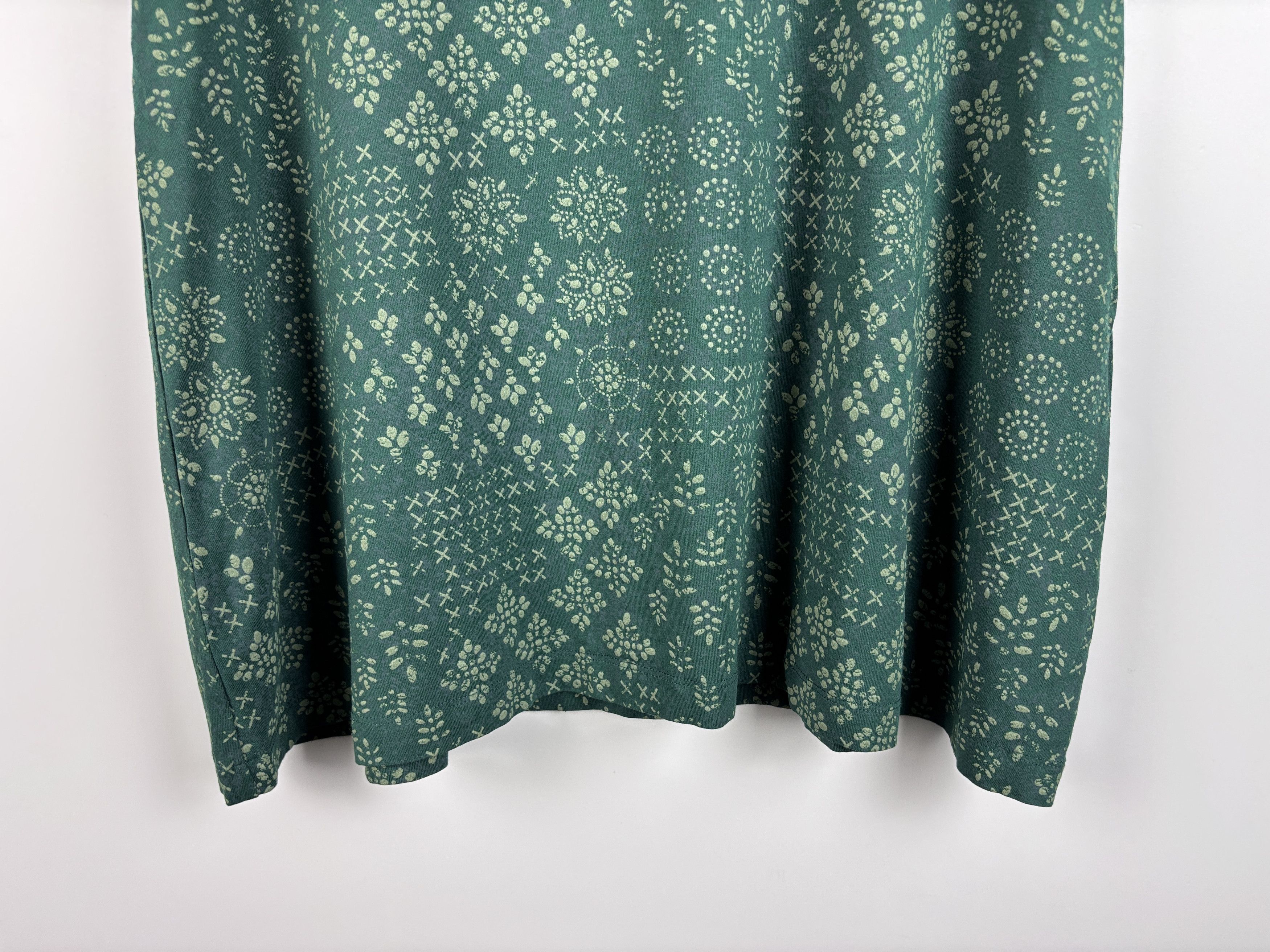 Gudrun Sjoden Womens Gudrun Sjoden Micro Modal Green Top T-Shirt Size L Size L / US 10 / IT 46 - 3 Thumbnail