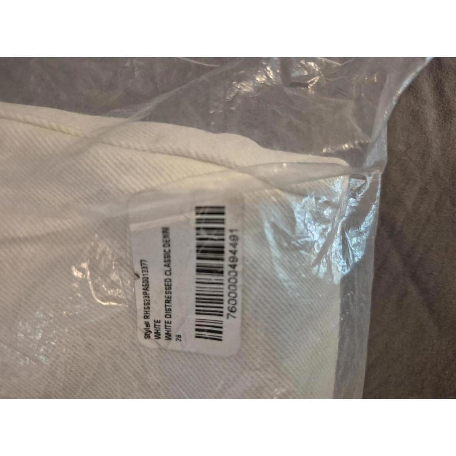 Rhude Rhude White Distressed Denim Jeans Size 29 Size US 29 - 8 Thumbnail
