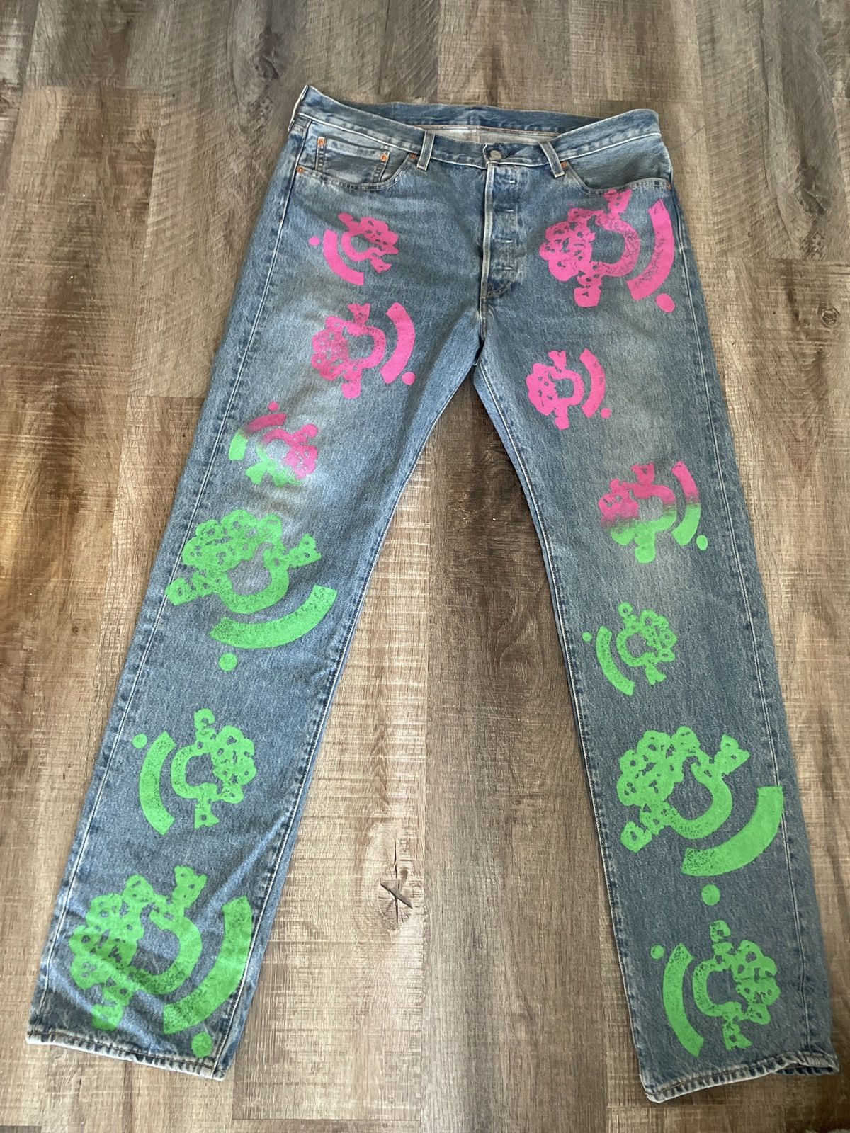 (B).Stroy × DENIM TEARS × Levi's LEVI’S X DENIM TEARS X (B).STROY DENIM Size US 36 / EU 52 - 1 Thumbnail