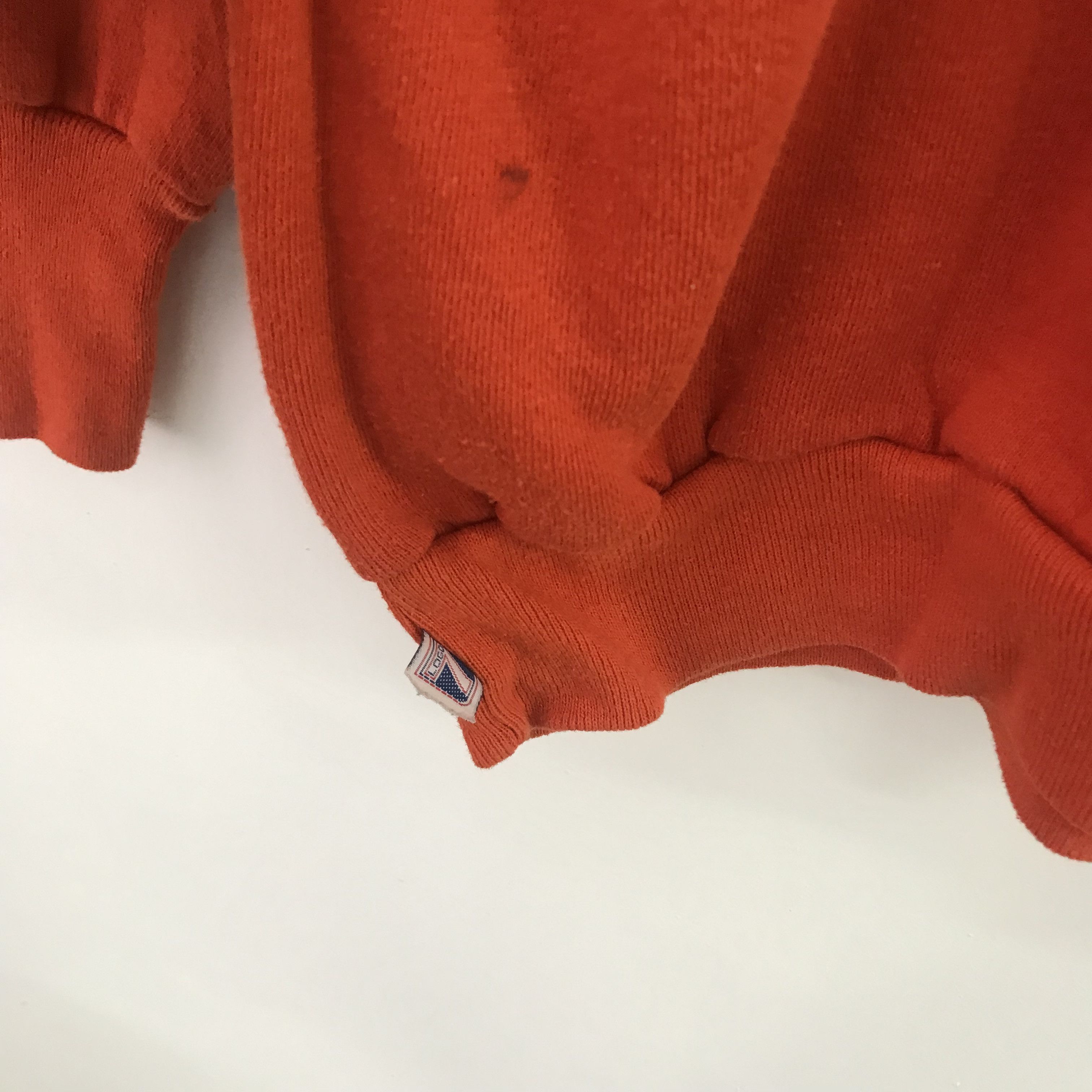 Vintage Vintage 90s Cleveland Browns Orange Sweatshirt - 304 Size US L / EU 52-54 / 3 - 9 Thumbnail