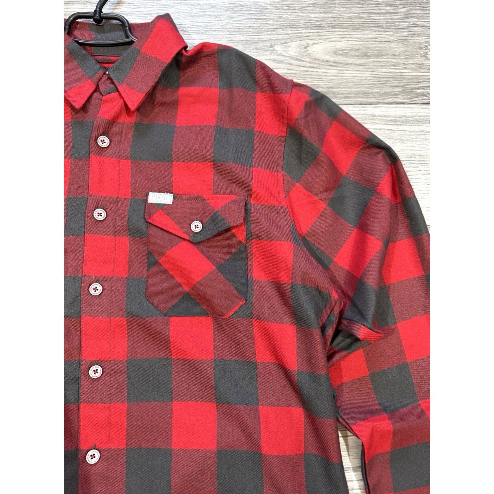 Vintage Dixxon Fifty Fifty Flannel Red Buffalo Plaid Button Down Shirt Mens Size Large Size US L / EU 52-54 / 3 - 6 Thumbnail