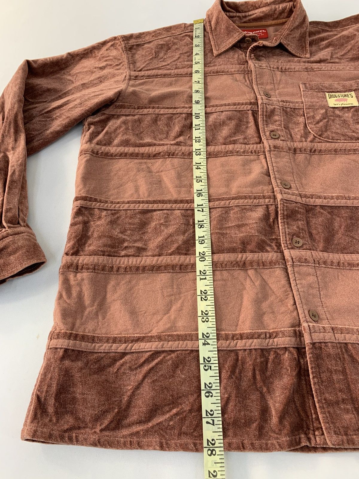 Japanese Brand Drug Store Japanese Brand Longsleeve Fleece Single Pocket Size US XL / EU 56 / 4 - 11 Thumbnail