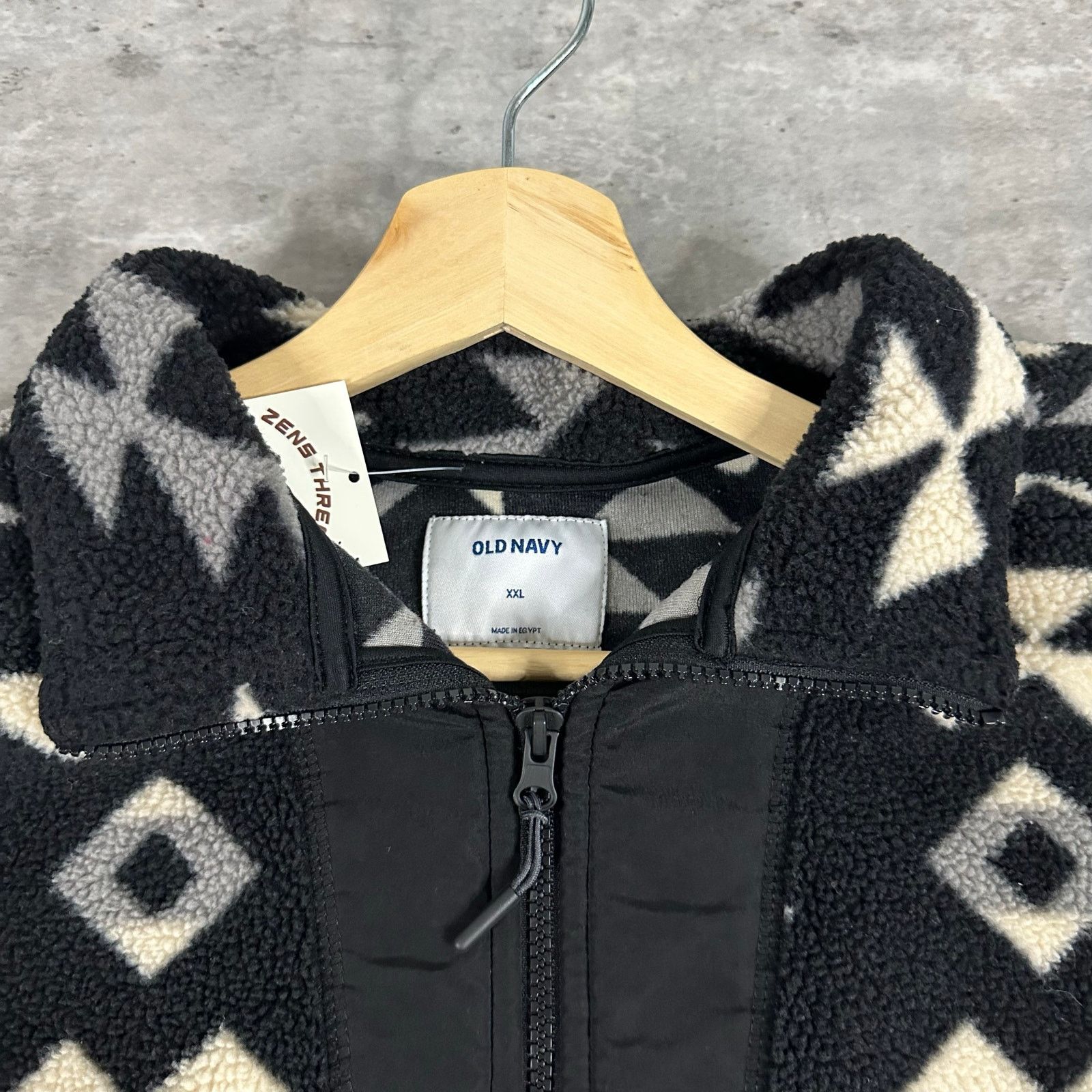 Old Navy Old Navy Aztec pattern quarter zip up fleece Size US XXL / EU 58 / 5 - 2 Thumbnail