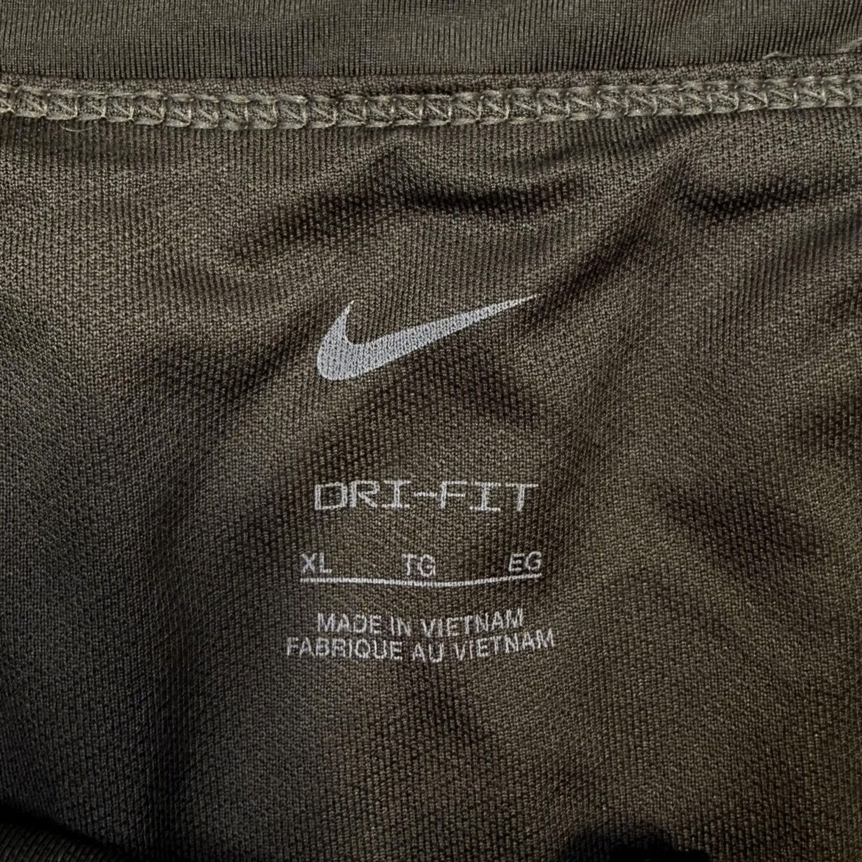 Nike Nike Womens XL Green Batik Dri-FIT Lined 3.5 Inch Running Gym Athletic Shorts Size 40" / US 18 - 3 Thumbnail