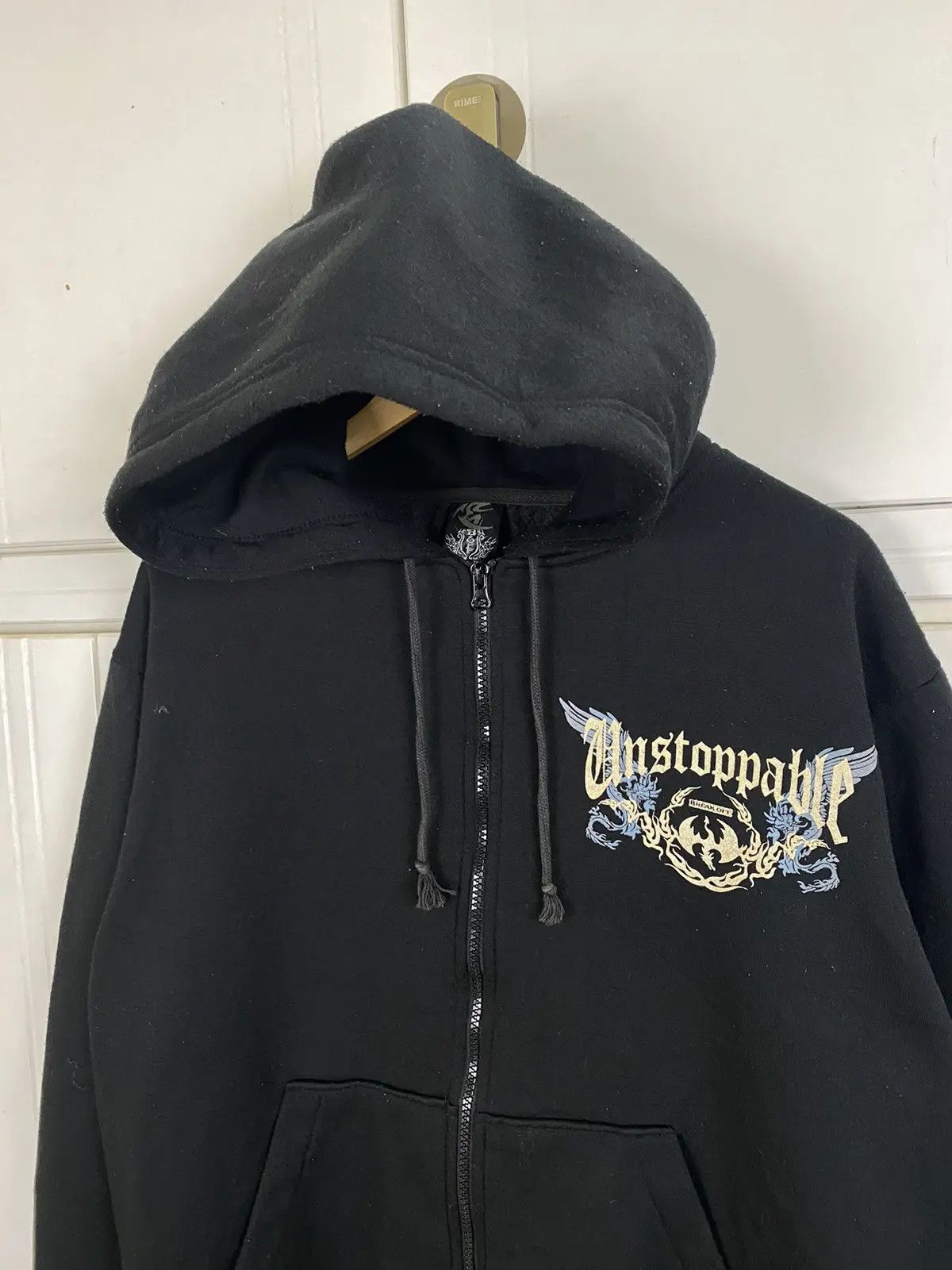 Japanese Brand × Vintage Vintage Break Off Dragon Hoodie Size US L / EU 52-54 / 3 - 4 Thumbnail