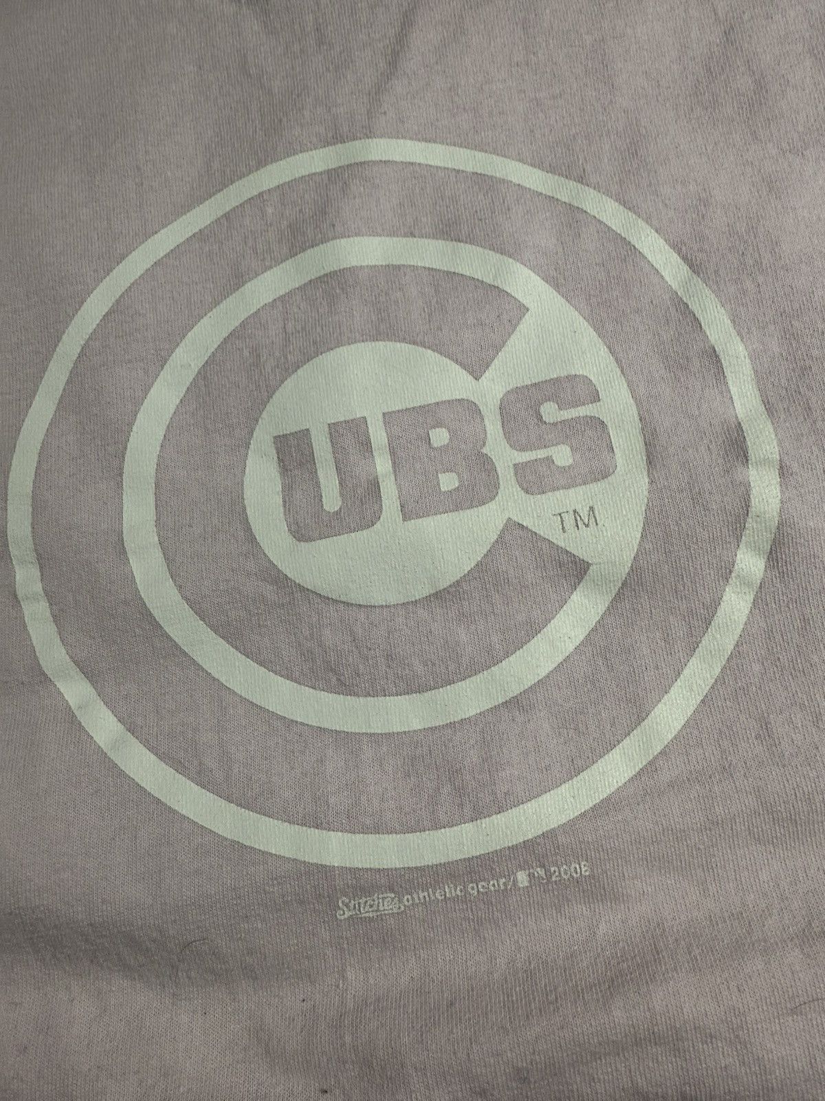 MLB Vintage Y2k Chicago Cubs Pink MLB Baseball Logo Graphic Tee Size US S / EU 44-46 / 1 - 2 Thumbnail