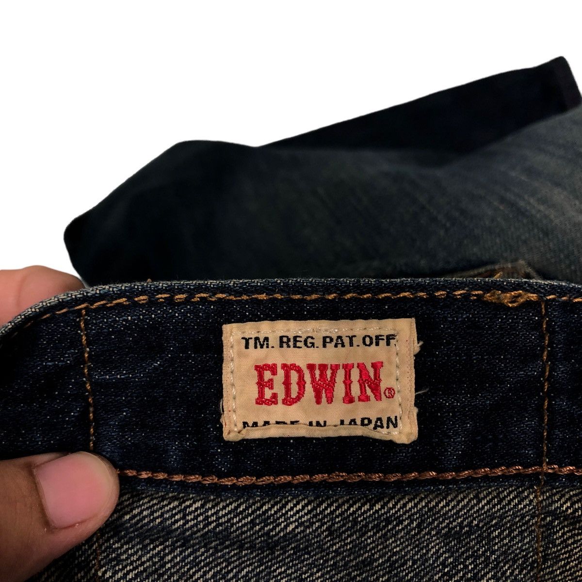 Edwin 🔥Vintage Edwin Denim Jeans Japan Issey Miyake Size US 34 / EU 50 - 22 Thumbnail