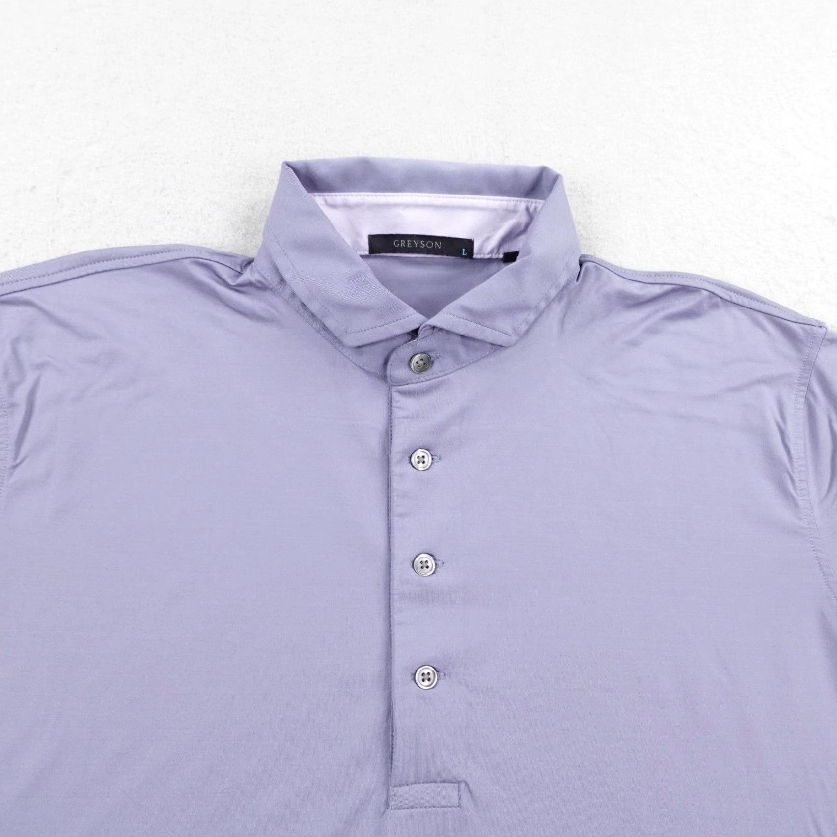 Vintage Greyson Polo Shirt Mens Large Blue Wolf Logo Golf Shirt Polo Size US L / EU 52-54 / 3 - 2 Thumbnail